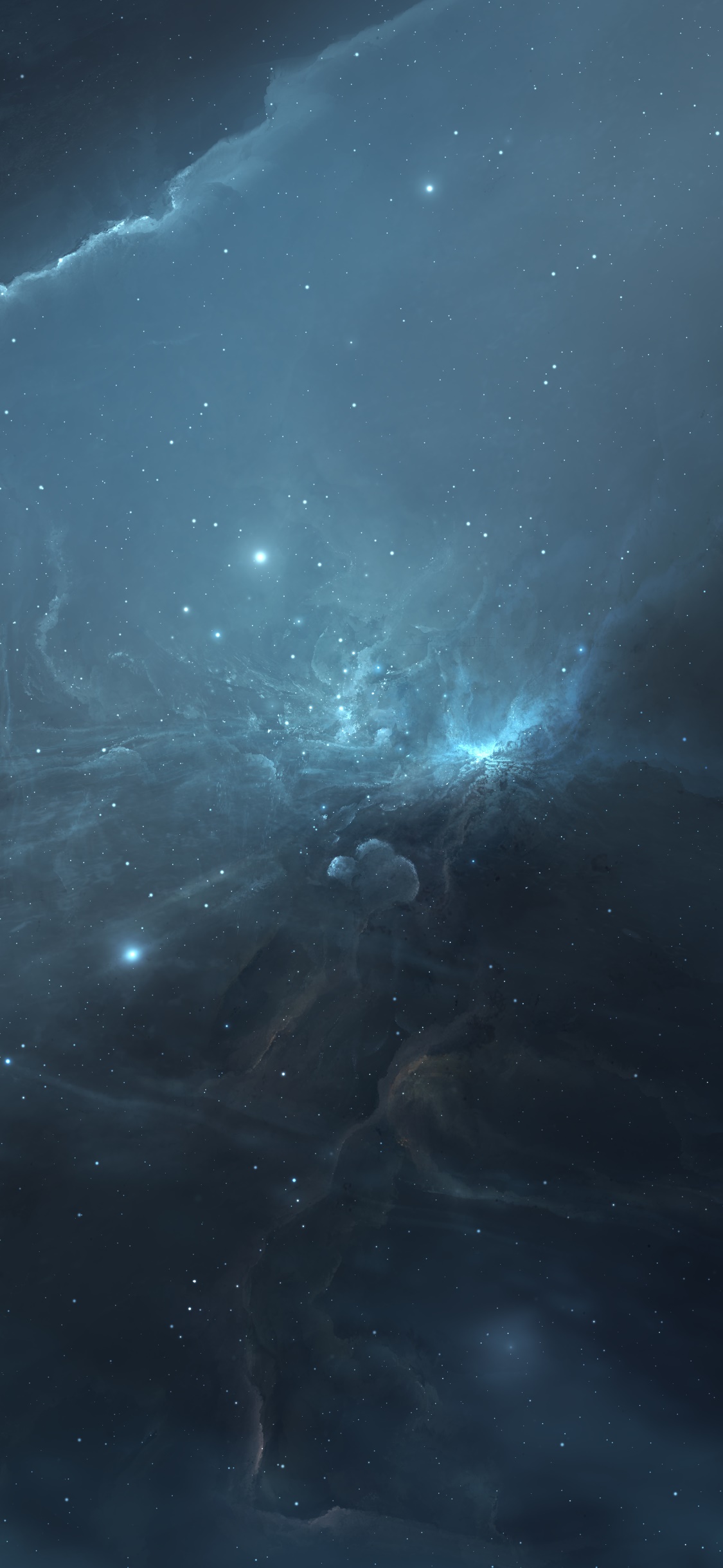 Sci Fi Nebula, Space, 1125x2436, Phone HD Wallpaper