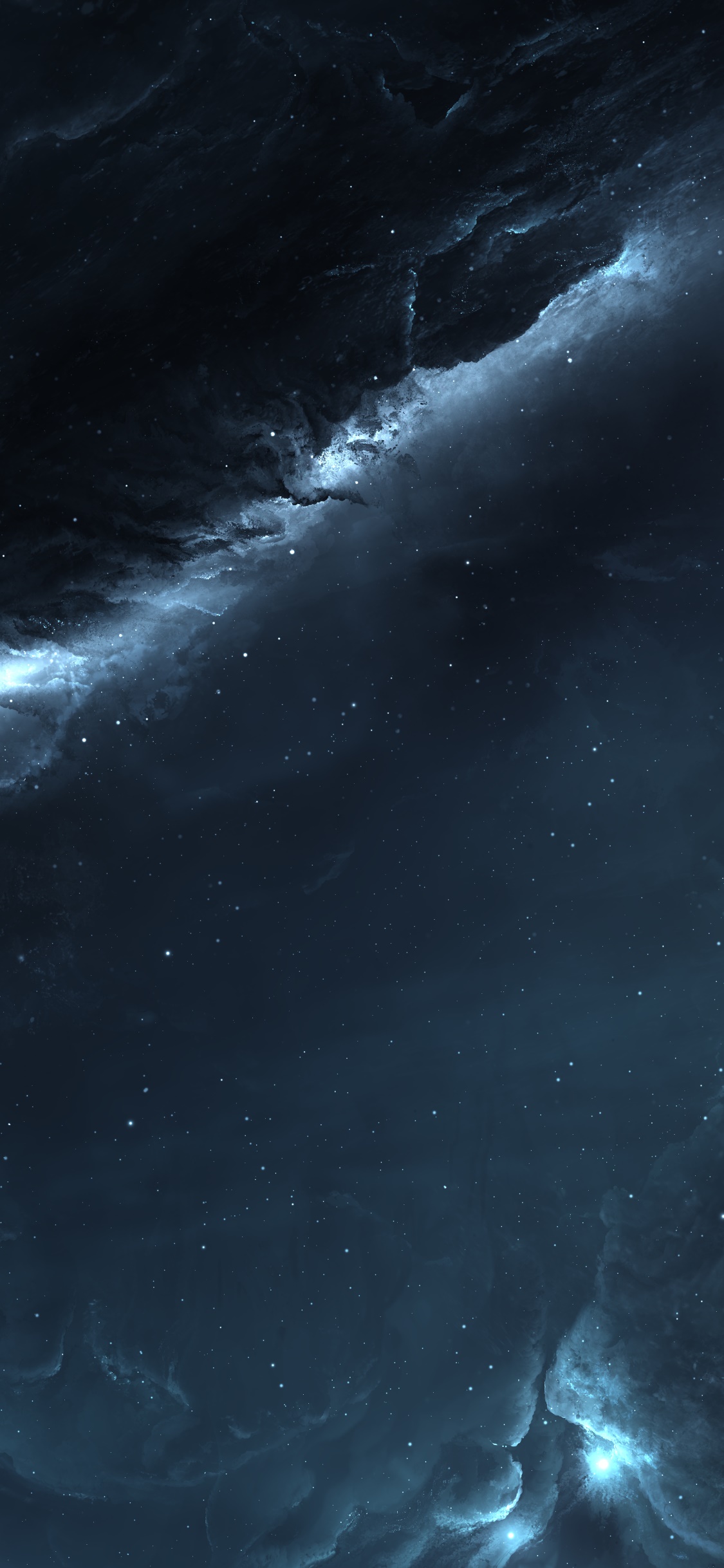 Sci Fi Nebula, Space, 1125x2436, Phone HD Wallpaper