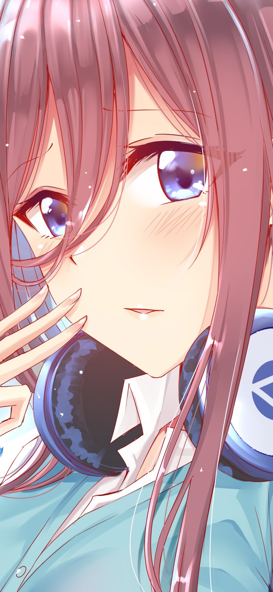 Anime The Quintessential Quintuplets, Miku Nakano, 1125x2436, Phone HD Wallpaper