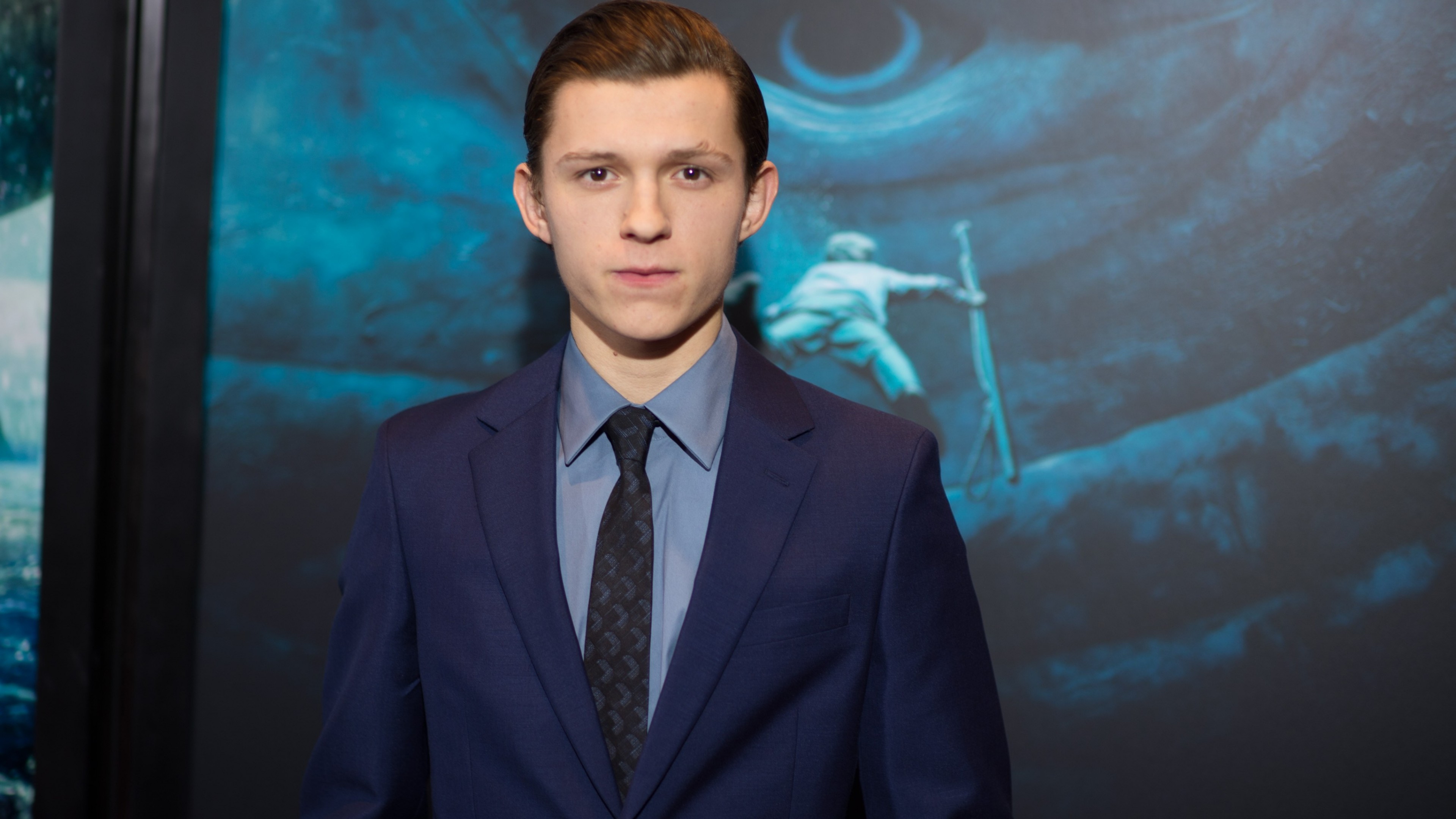 Tom Holland, 4k, photo, HD Wallpaper
