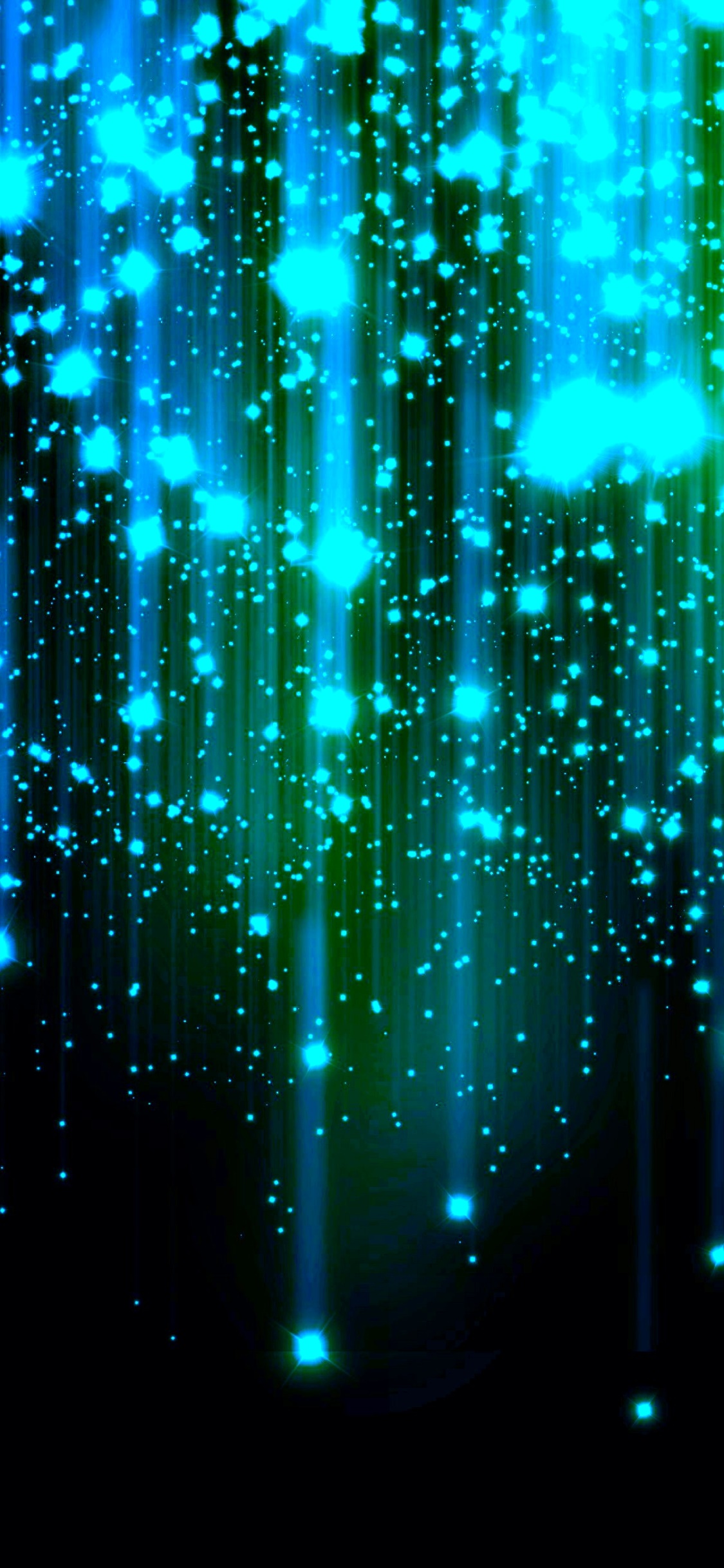 Abstract Light, Blue, 1125x2436, Phone HD Wallpaper