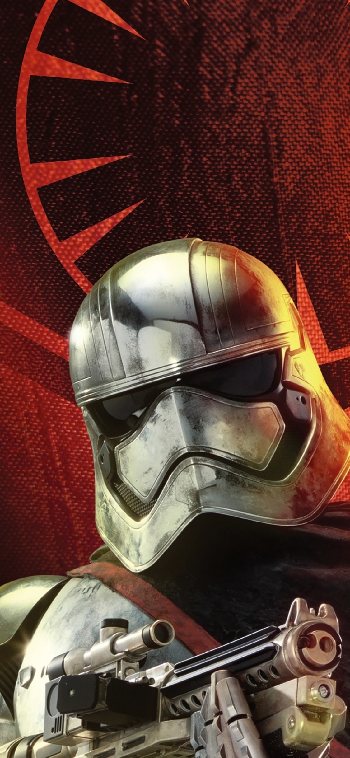 Movie Star Wars Episode VII: The Force Awakens, Captain Phasma, Star Wars, 1125x2436, Phone HD Wallpaper