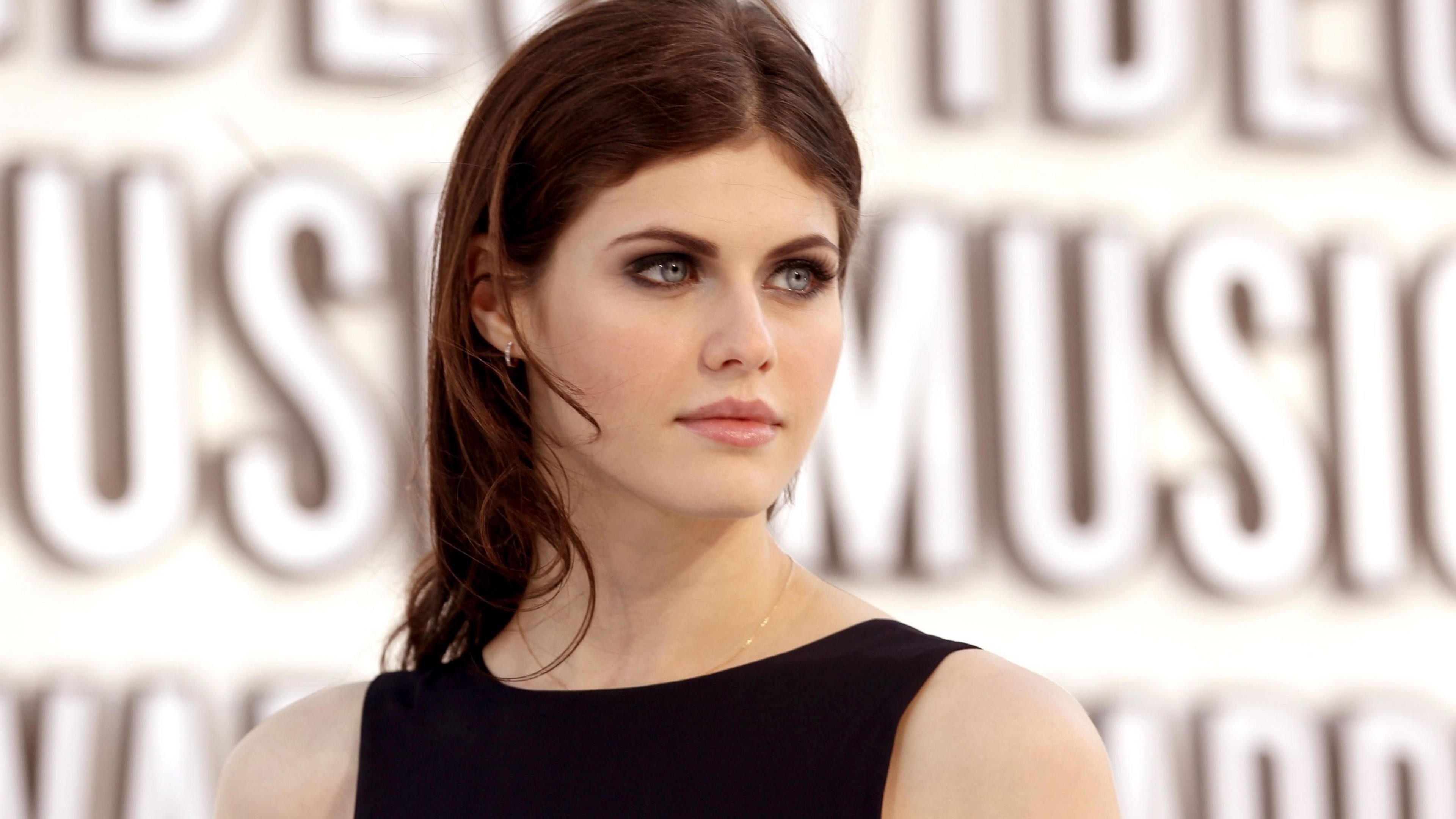 Alexandra Daddario, 4k, photo, HD Wallpaper