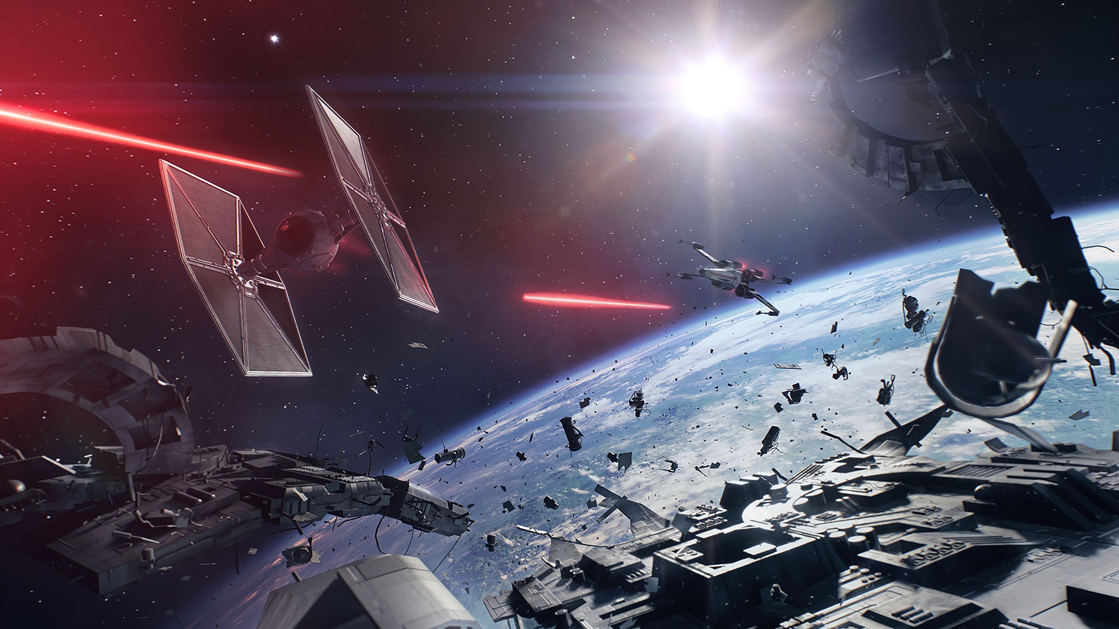 Star Wars: Battlefront II, 4k, screenshot, E3 2017, HD Wallpaper