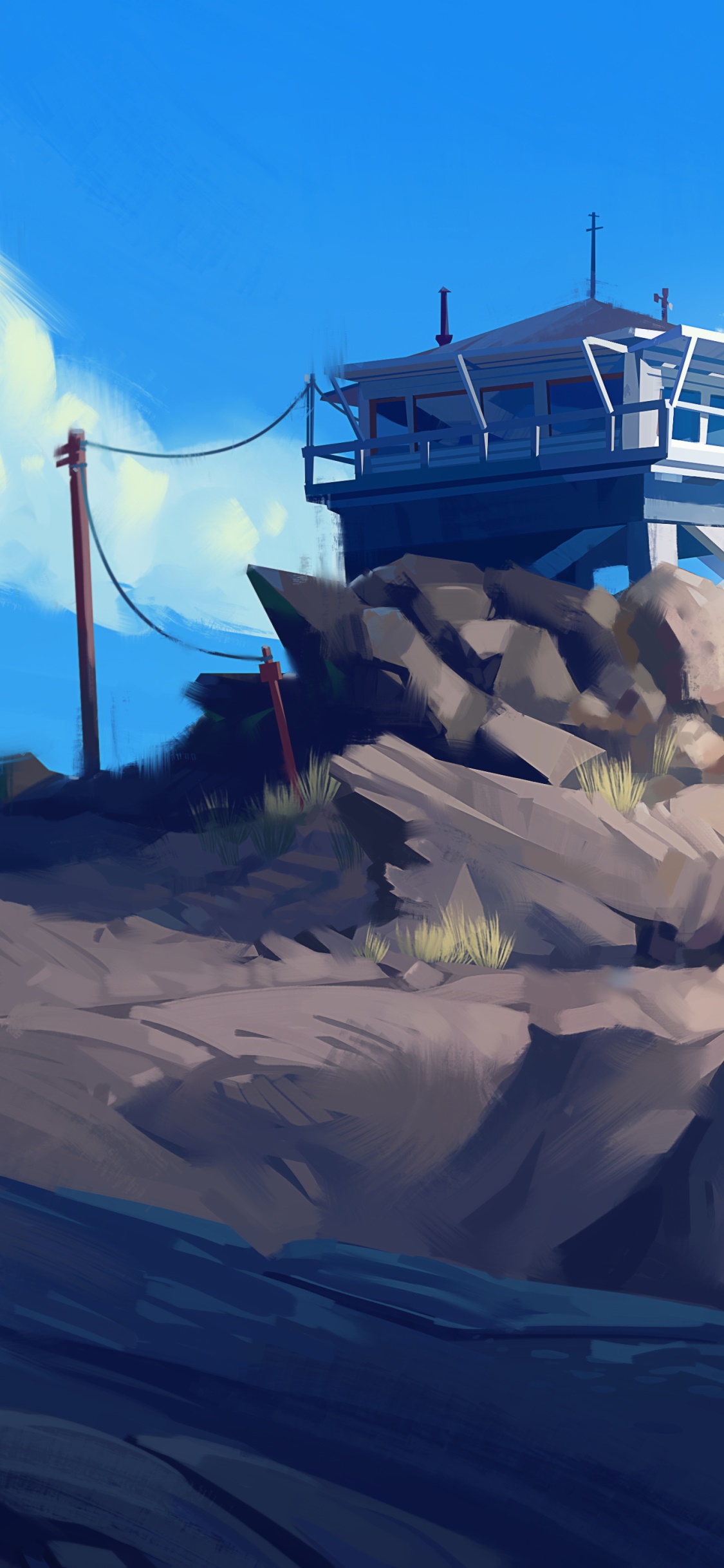 Video Game Firewatch, 1125x2436, Phone HD Wallpaper
