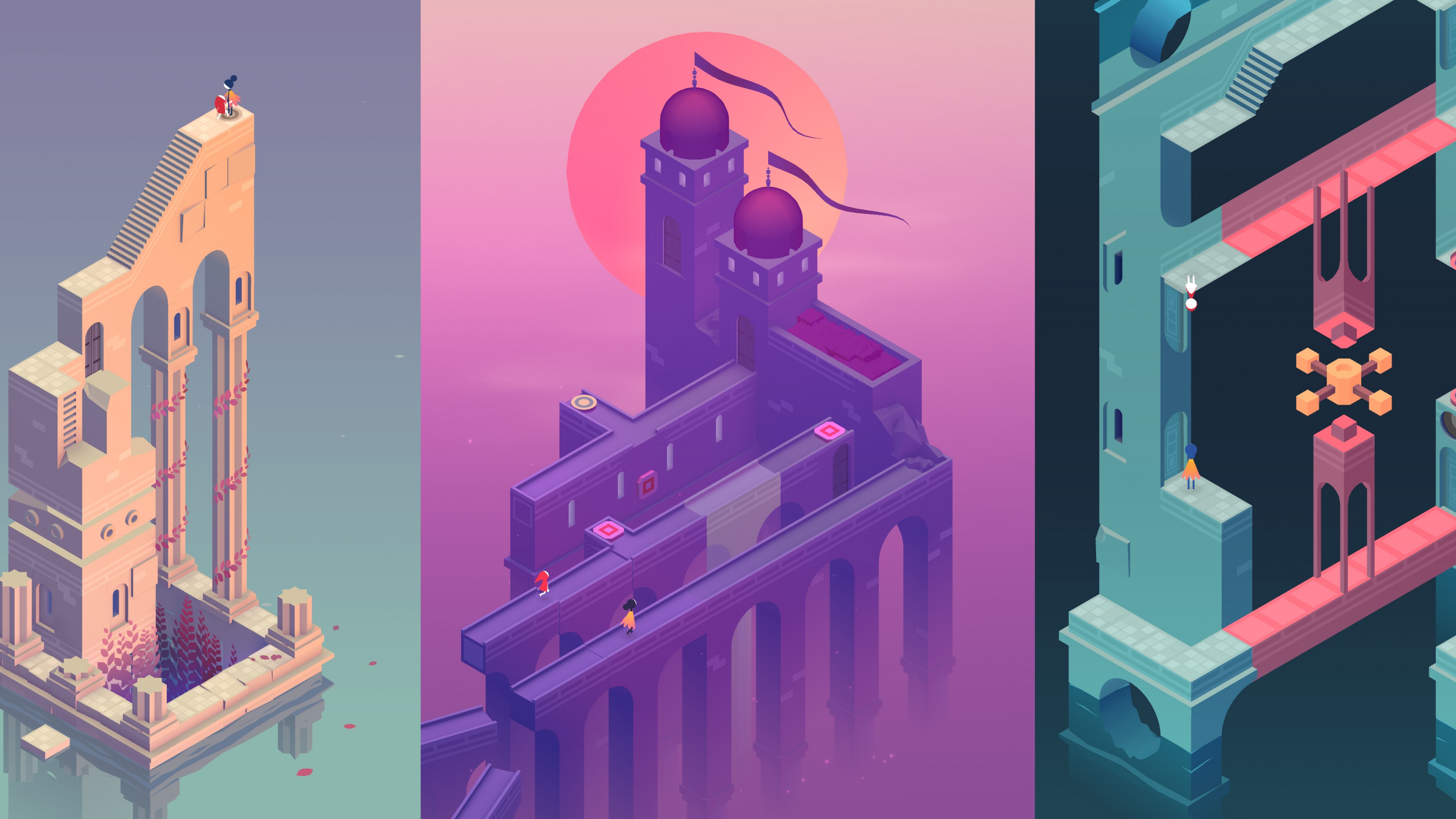 Monument Valley 2, 4k, screenshot, HD Wallpaper
