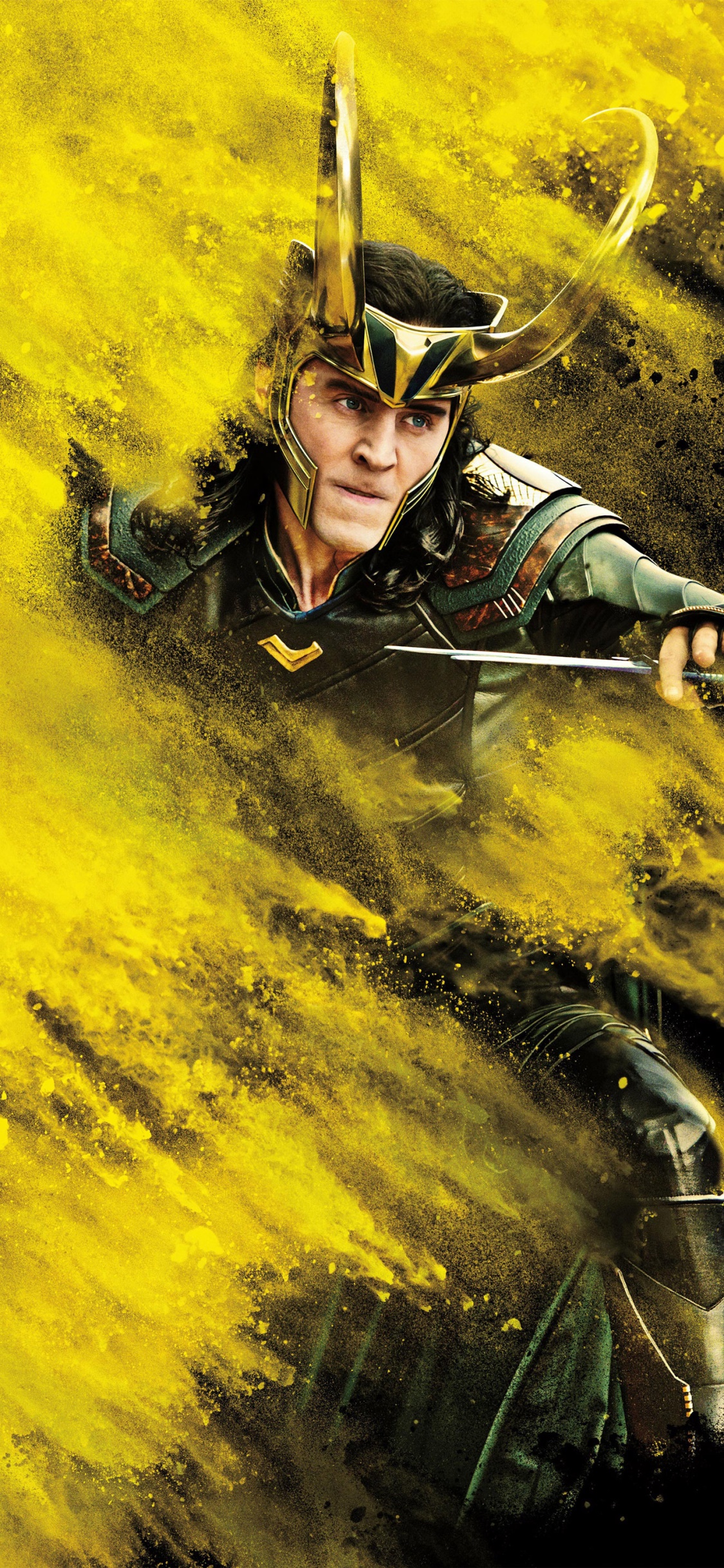 Movie Thor: Ragnarok, Loki (Marvel Comics), Tom Hiddleston, 1125x2436, Phone HD Wallpaper