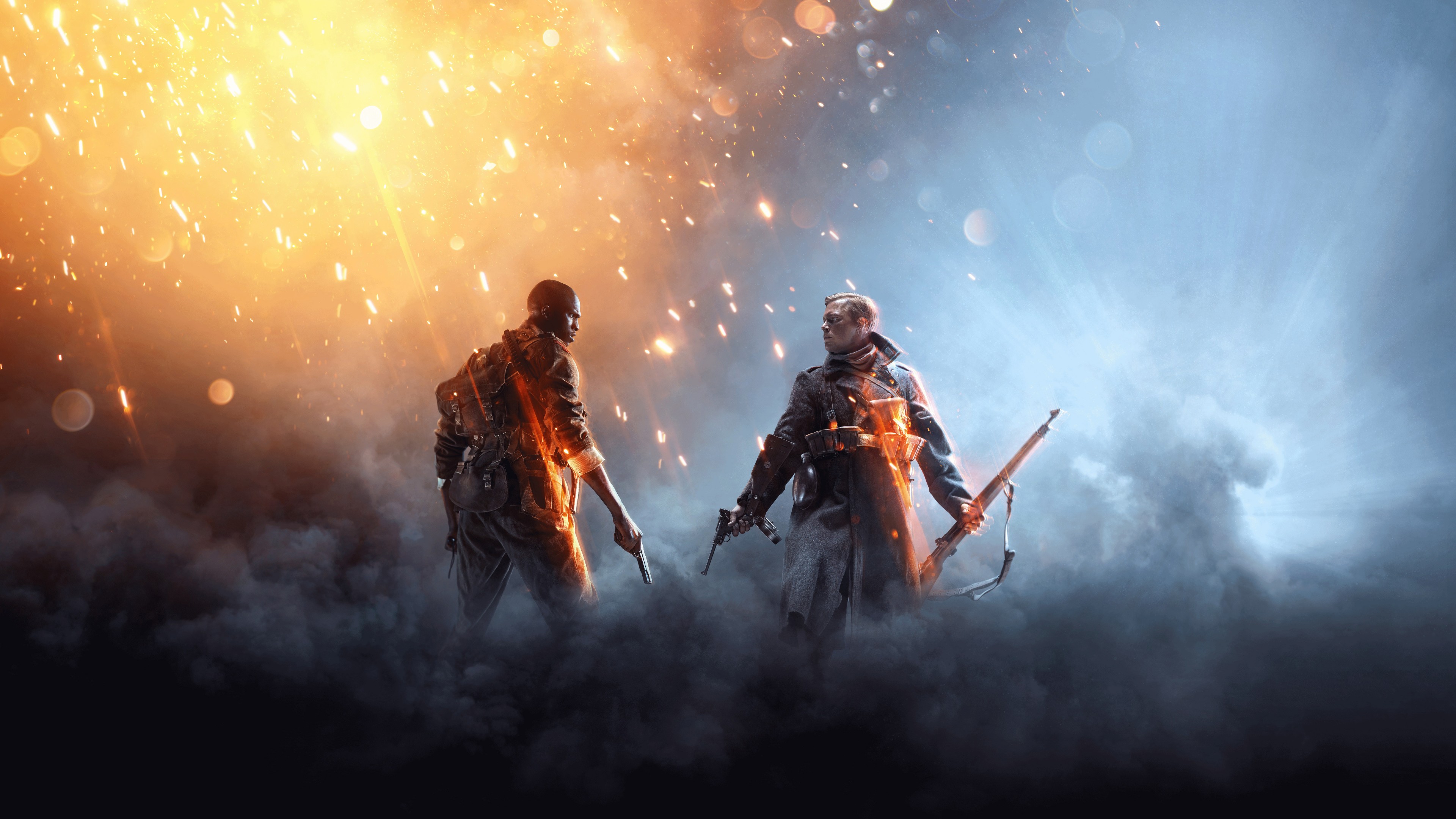 Battlefield 1, 4K, 4K, Squads, smoke, HD Wallpaper