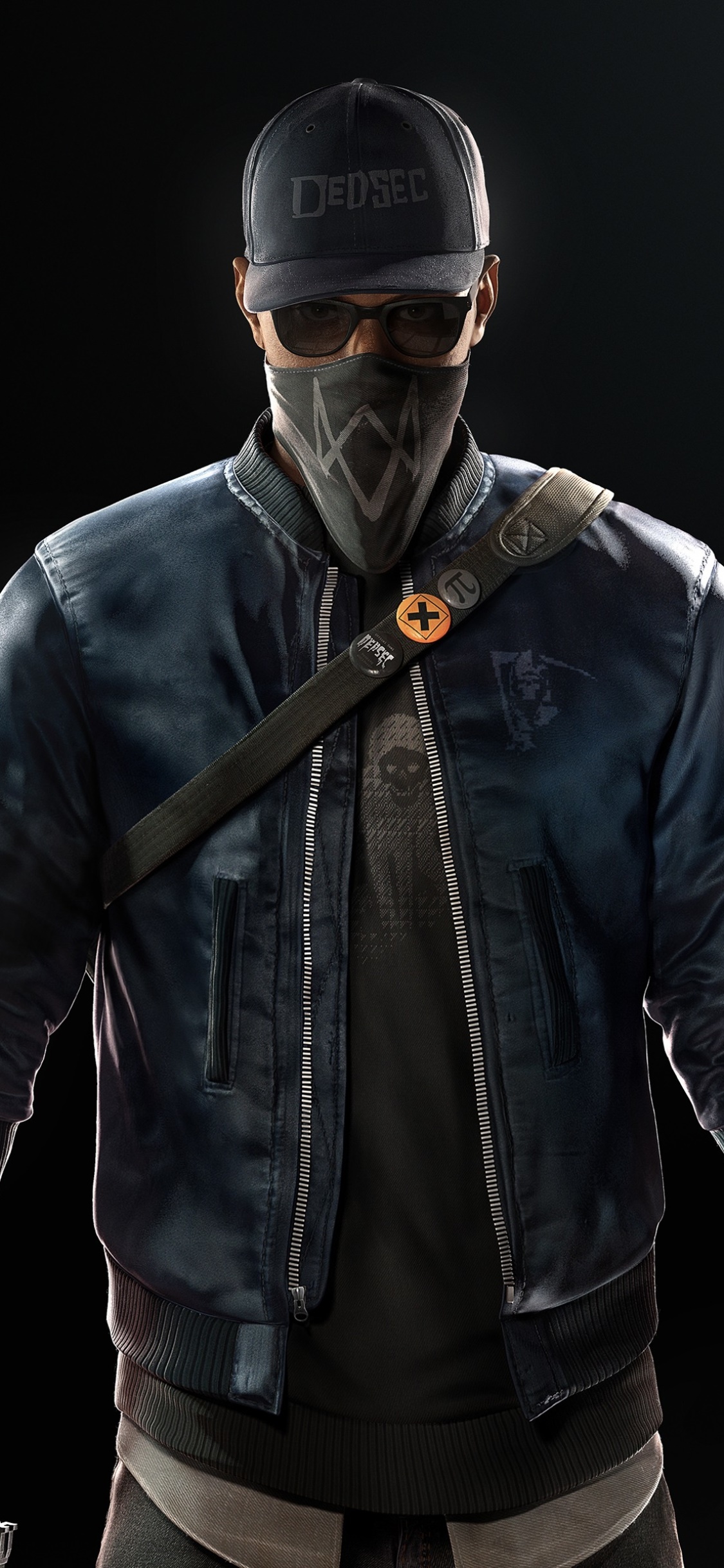 Video Game Watch Dogs 2, Marcus Holloway, 1125x2436, Phone HD Wallpaper