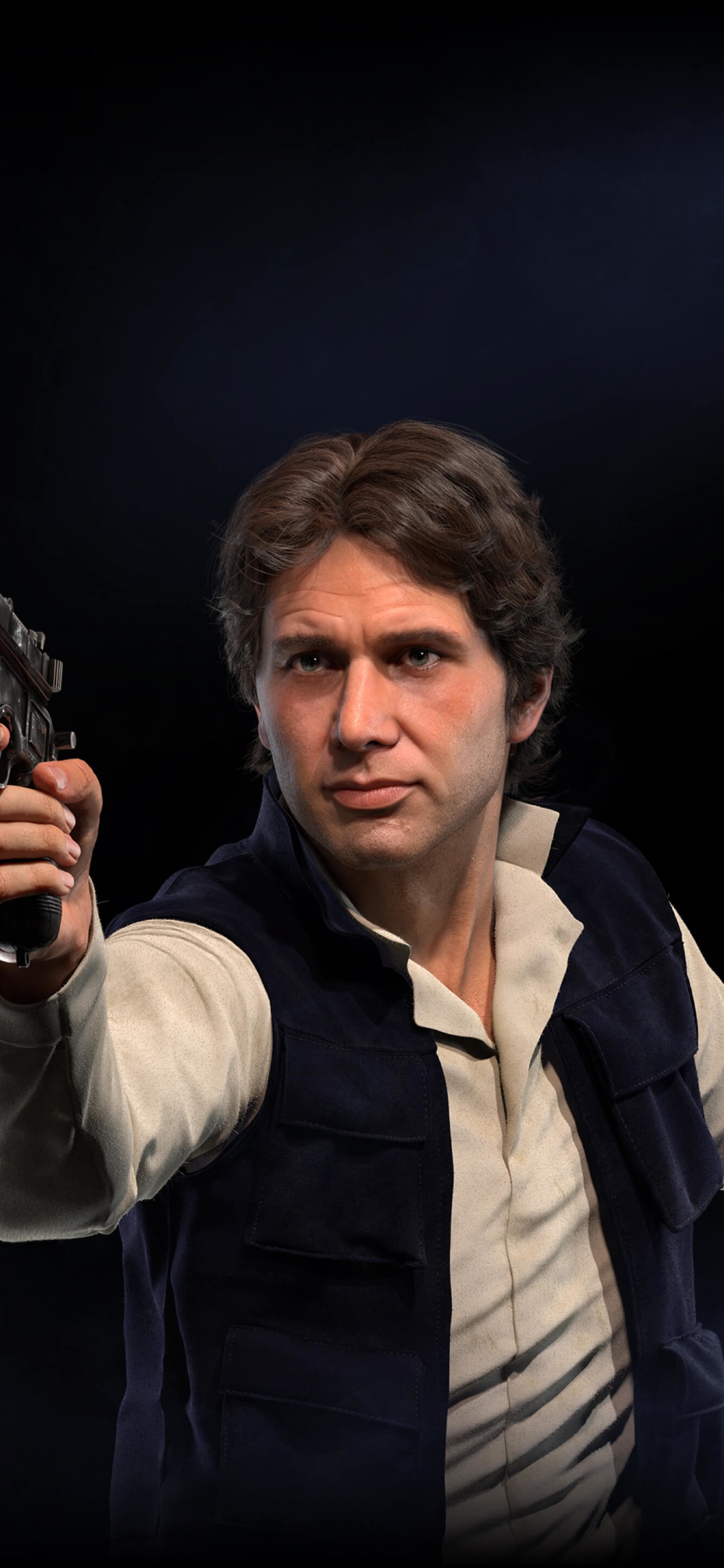 Video Game Star Wars Battlefront II (2017), Han Solo, Star Wars Battlefront, Star Wars, 1125x2436, Phone HD Wallpaper