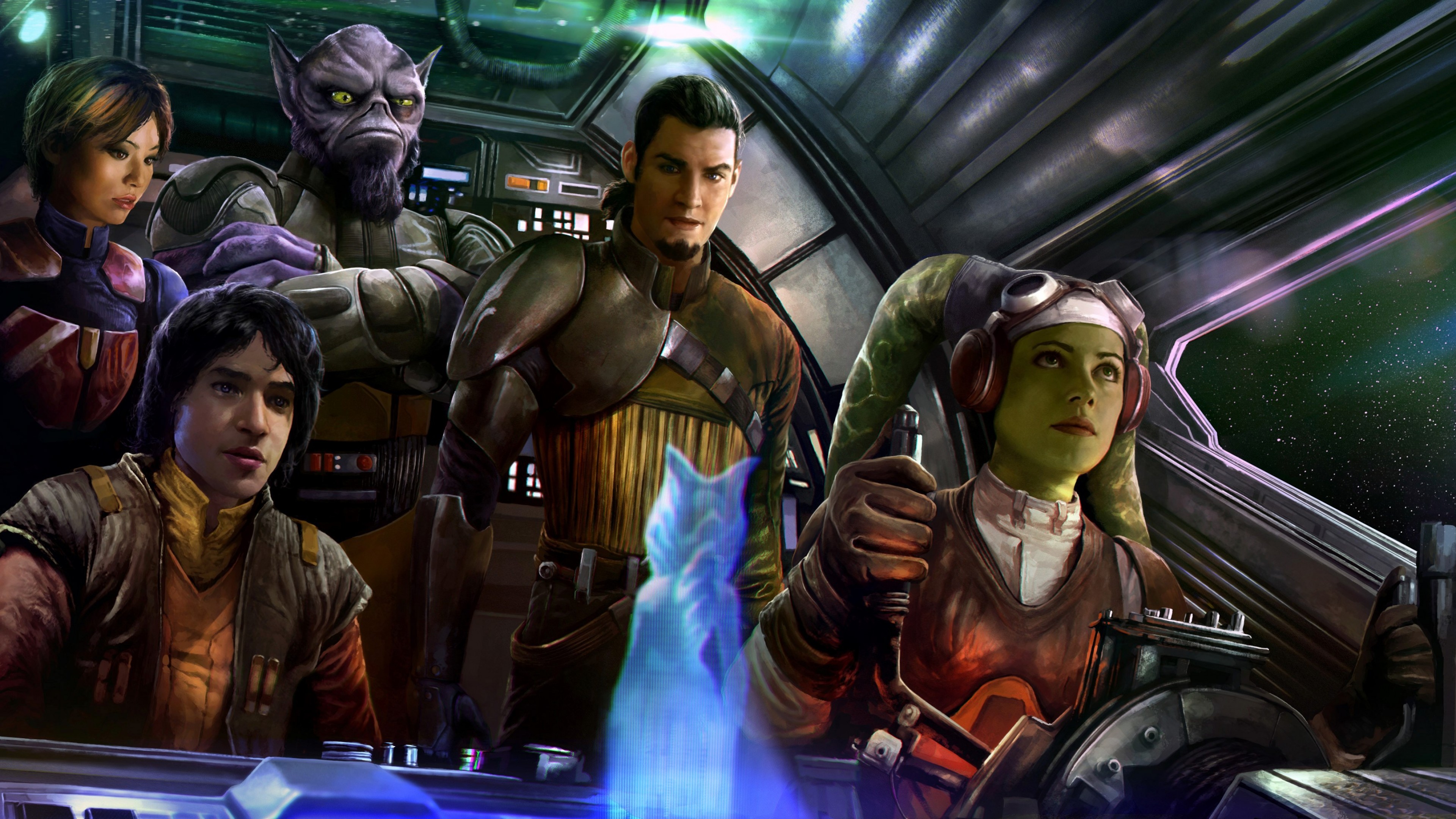 Star Wars Rebels, season 4, HD Wallpaper