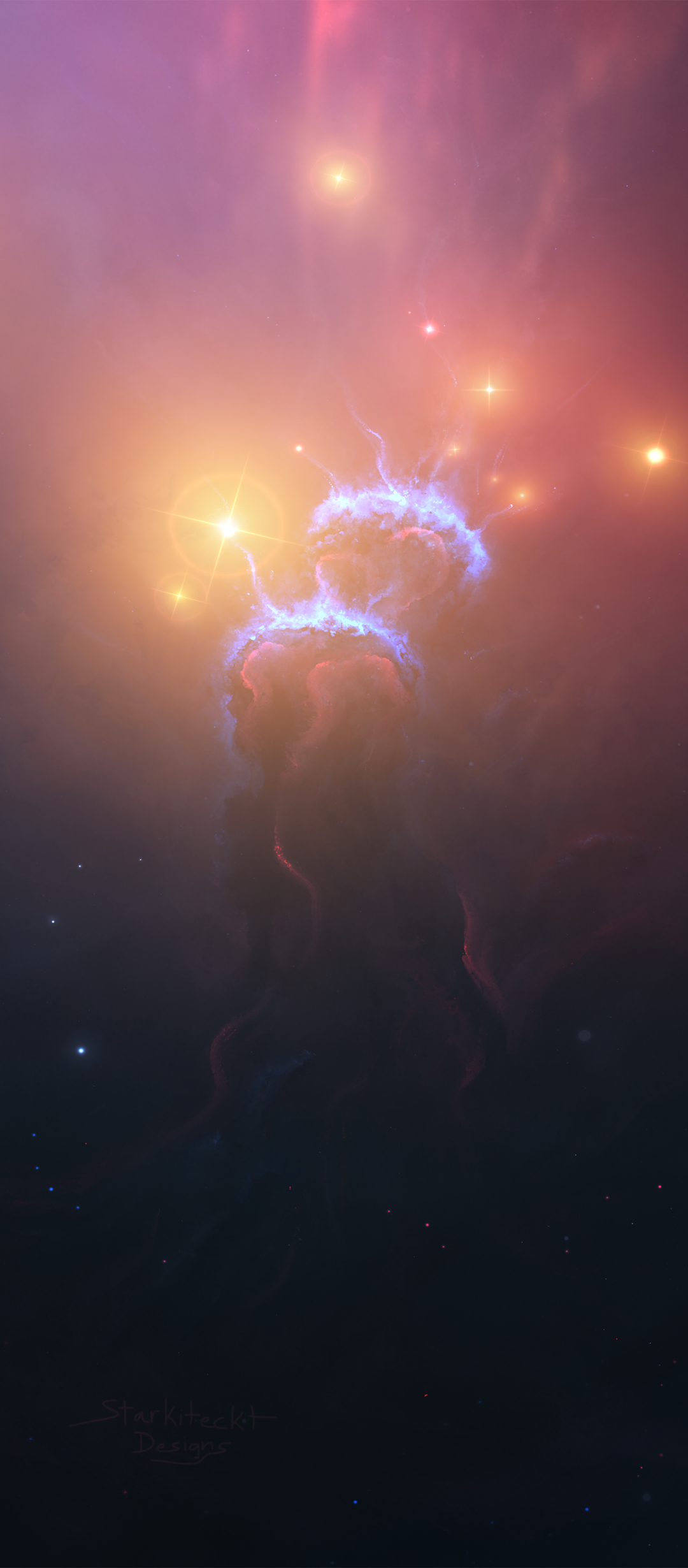 Sci Fi Nebula, Space, 1080x2460, Phone HD Wallpaper