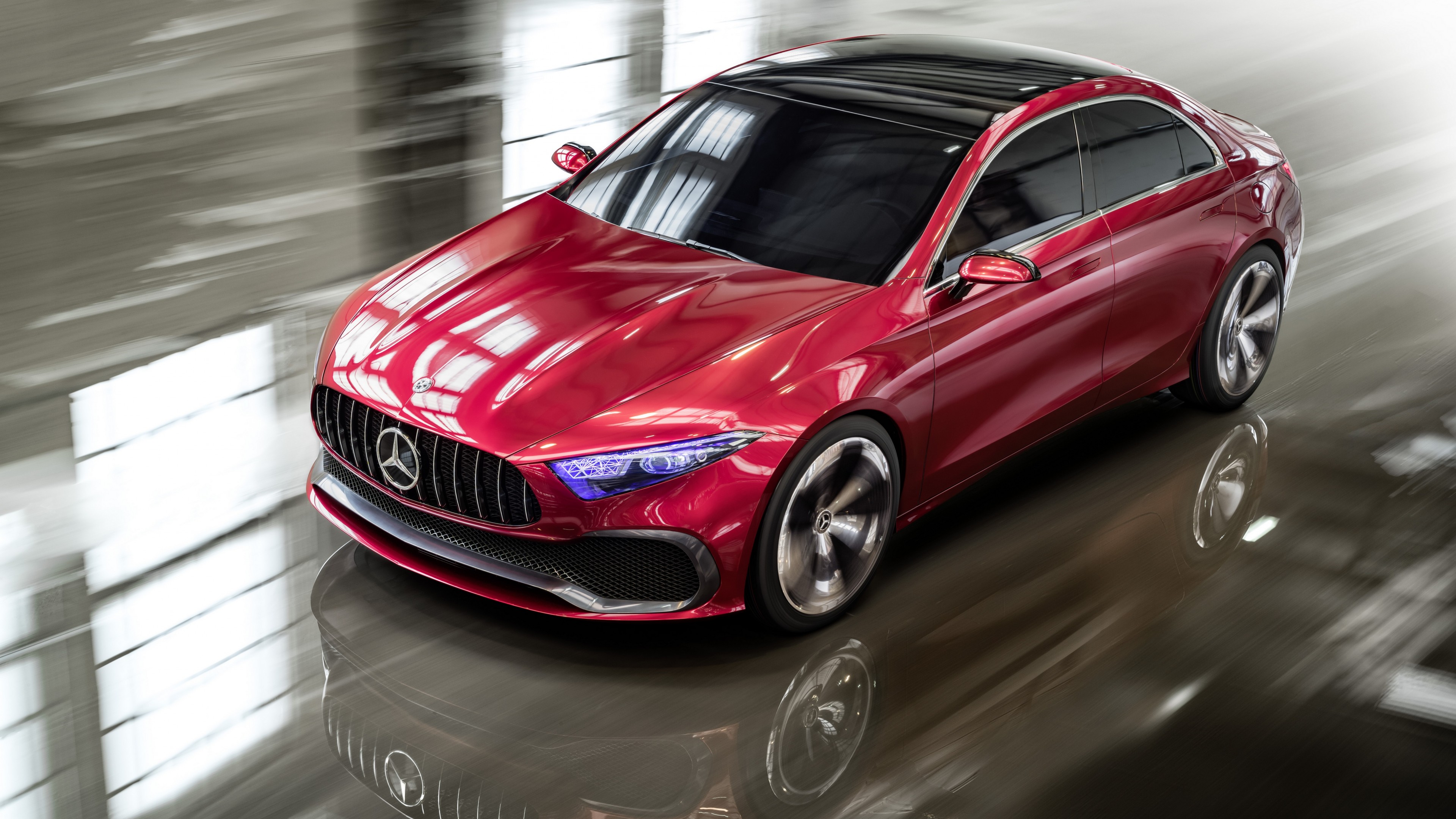 Mercedes-Benz Concept A Sedan, Shanghai Auto Show 2017, concept, HD Wallpaper