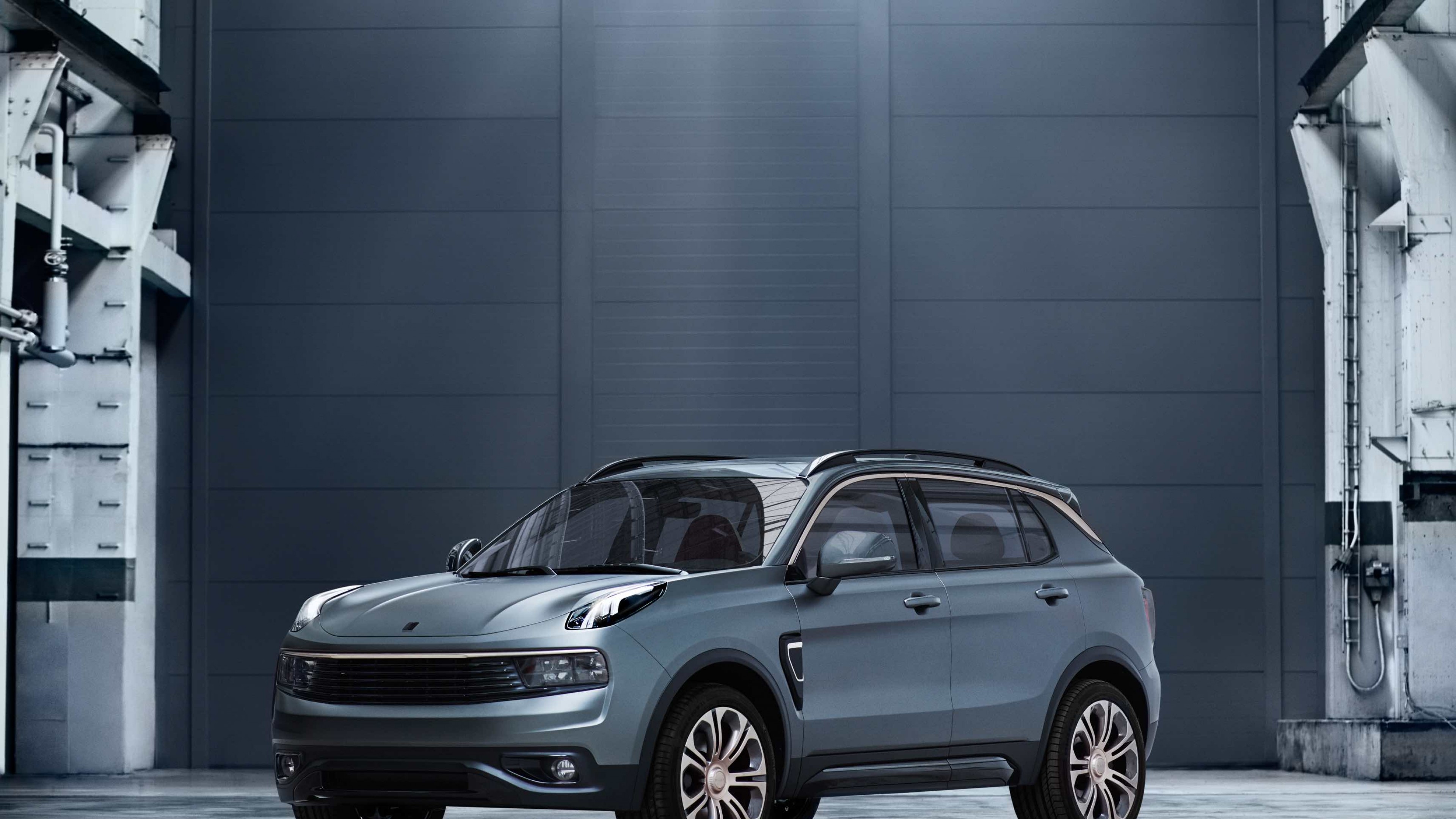 Lynk & co 01, Shanghai Auto Show 2017, concept, HD Wallpaper