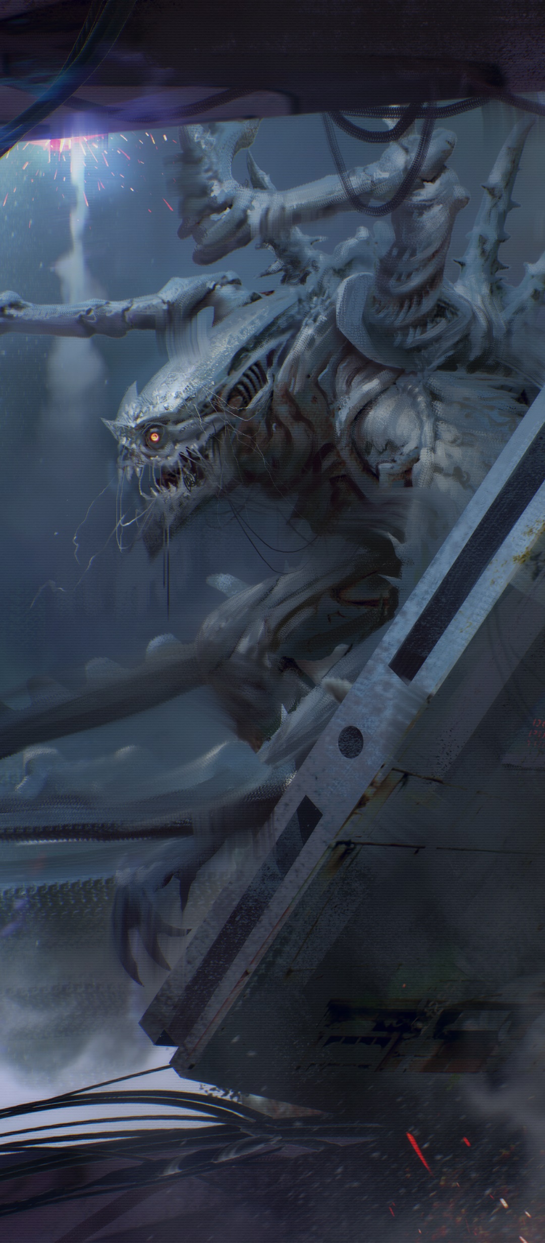 Dark Demon, 1080x2460, Phone HD Wallpaper