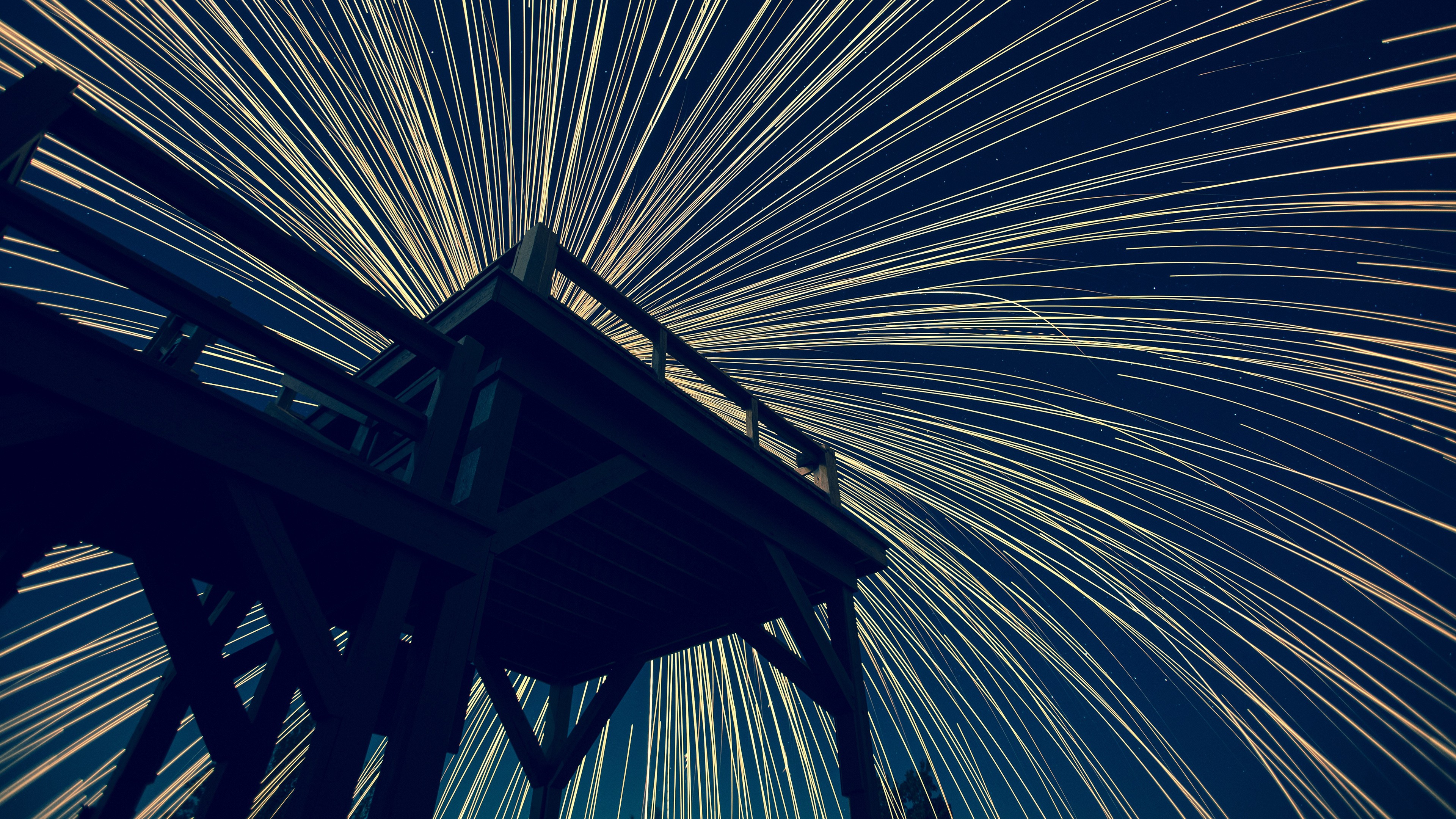 Stars, sky, HD Wallpaper