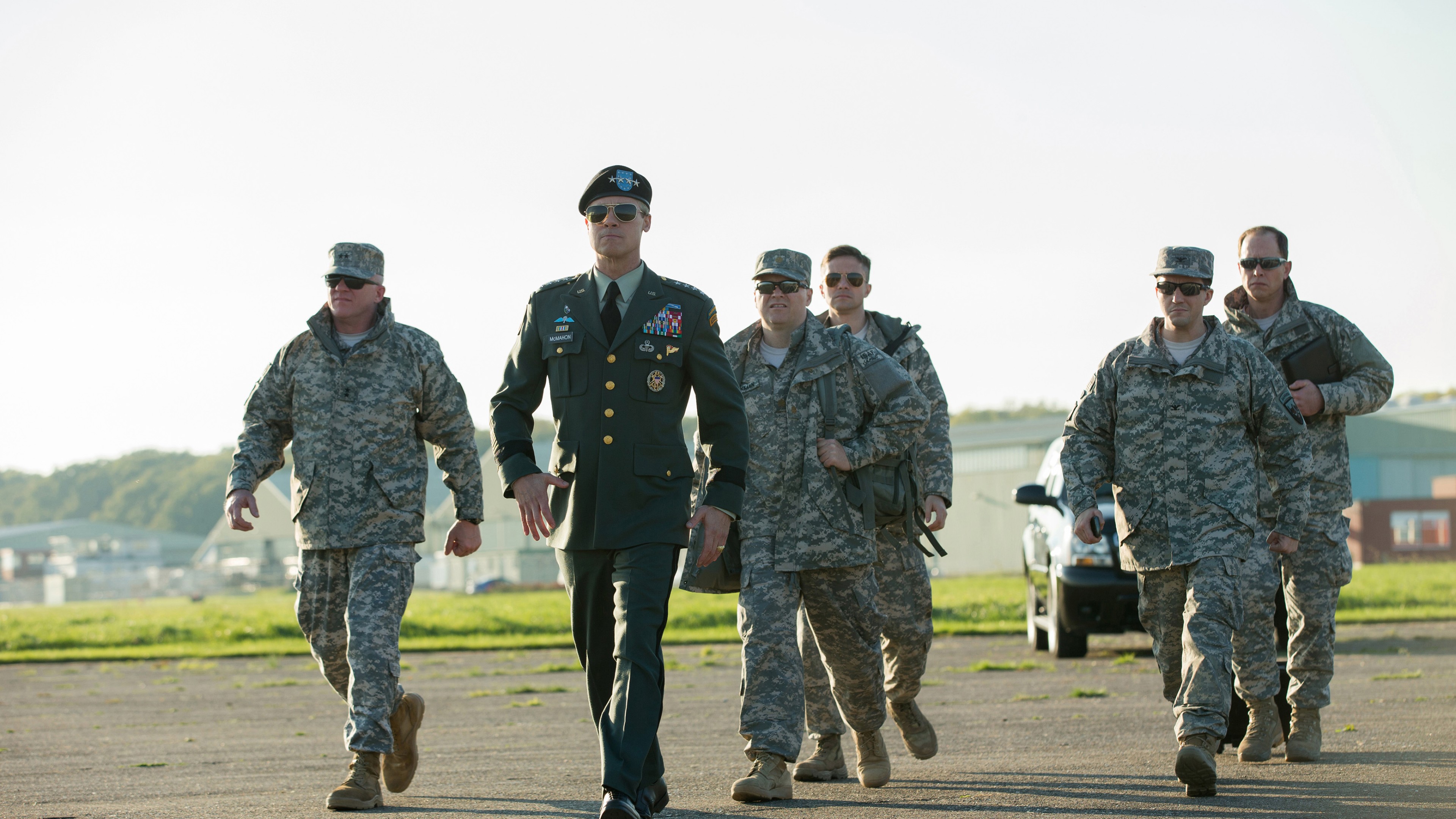 War Machine, Brad Pitt, best movies, HD Wallpaper
