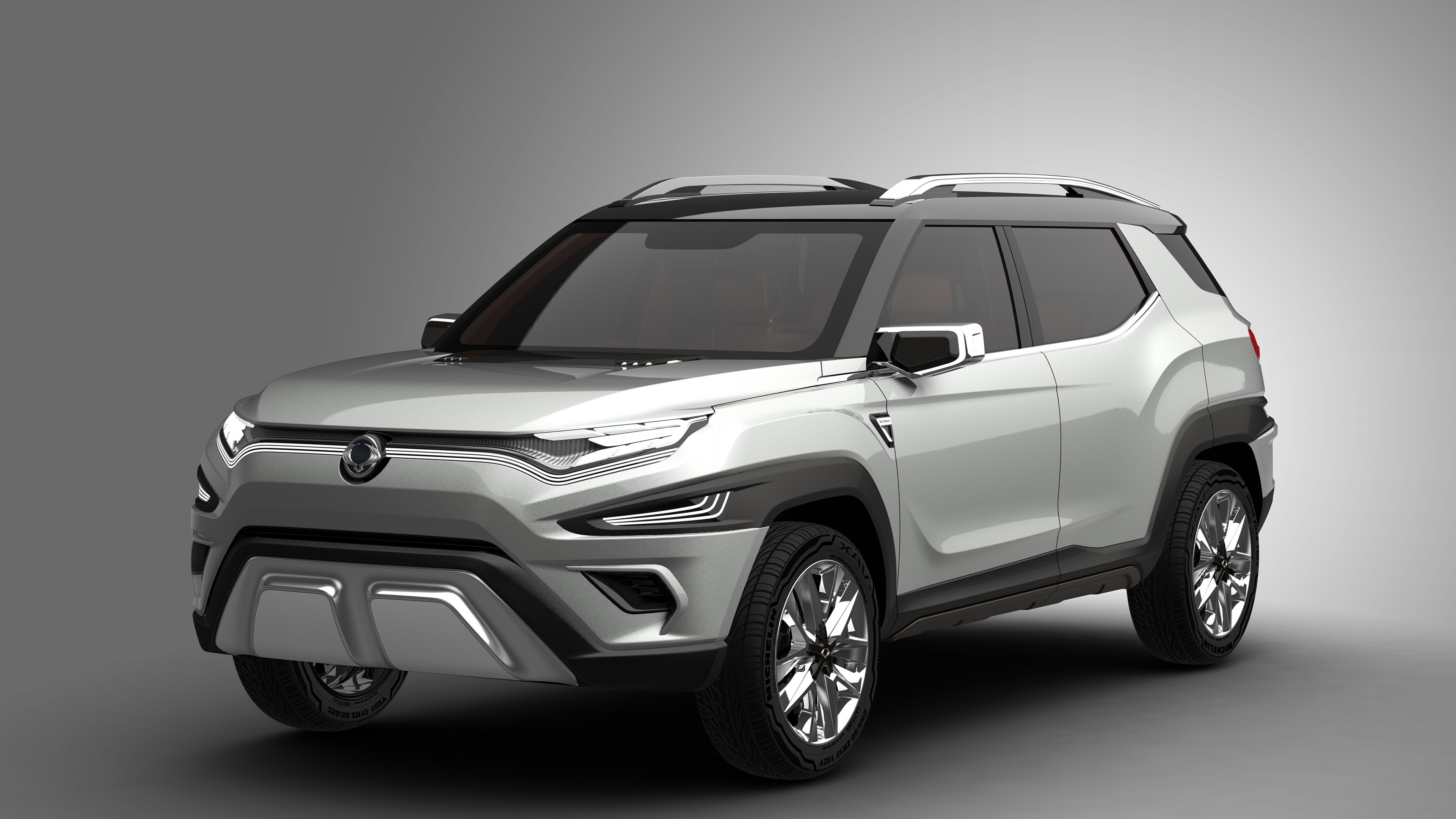 SsangYong XAVL, SUV, concept, Geneva Auto Show 2017, HD Wallpaper