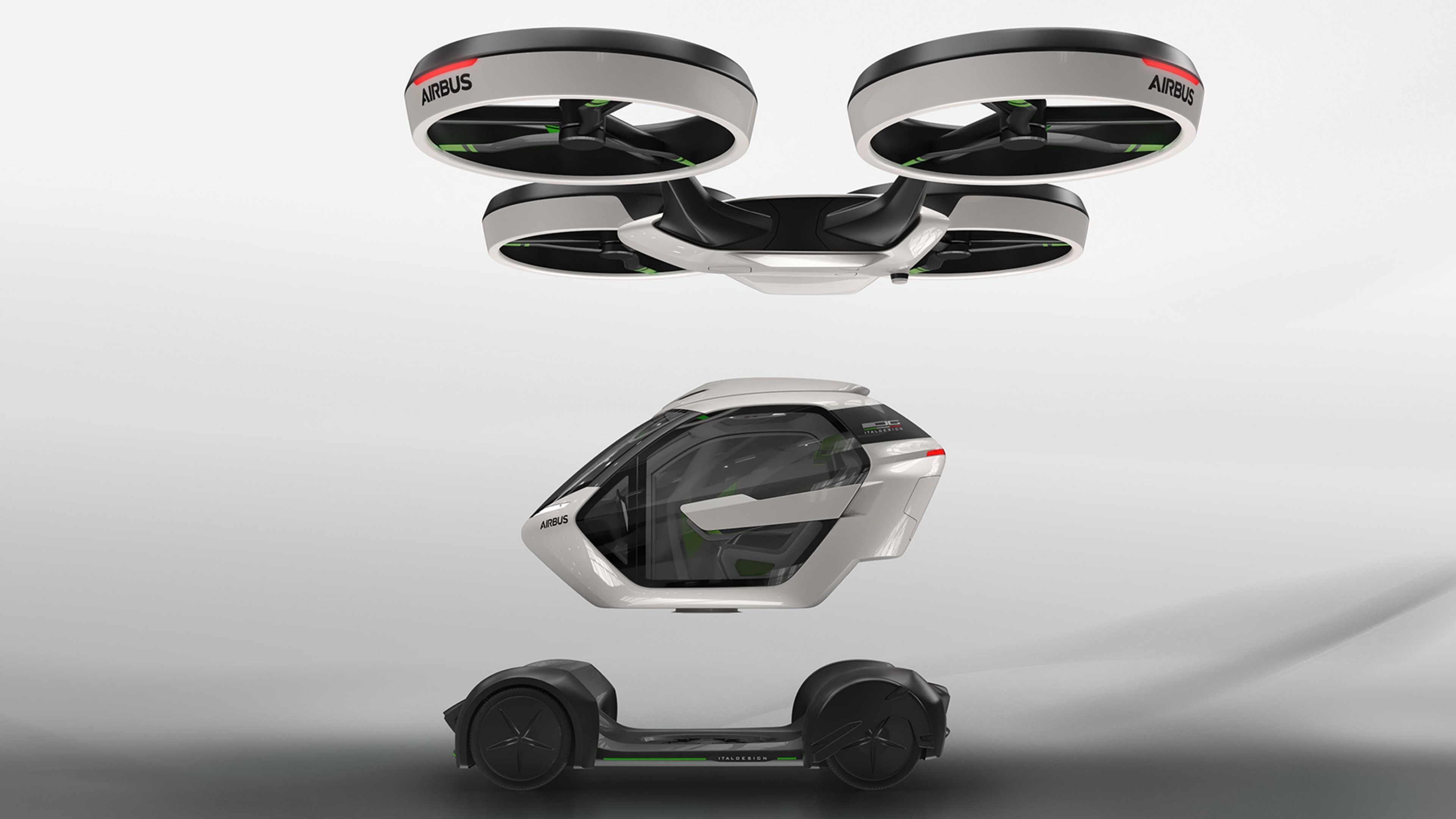 Airbus Pop.Up, Air concept vehicle, Geneva Auto Show 2017, HD Wallpaper