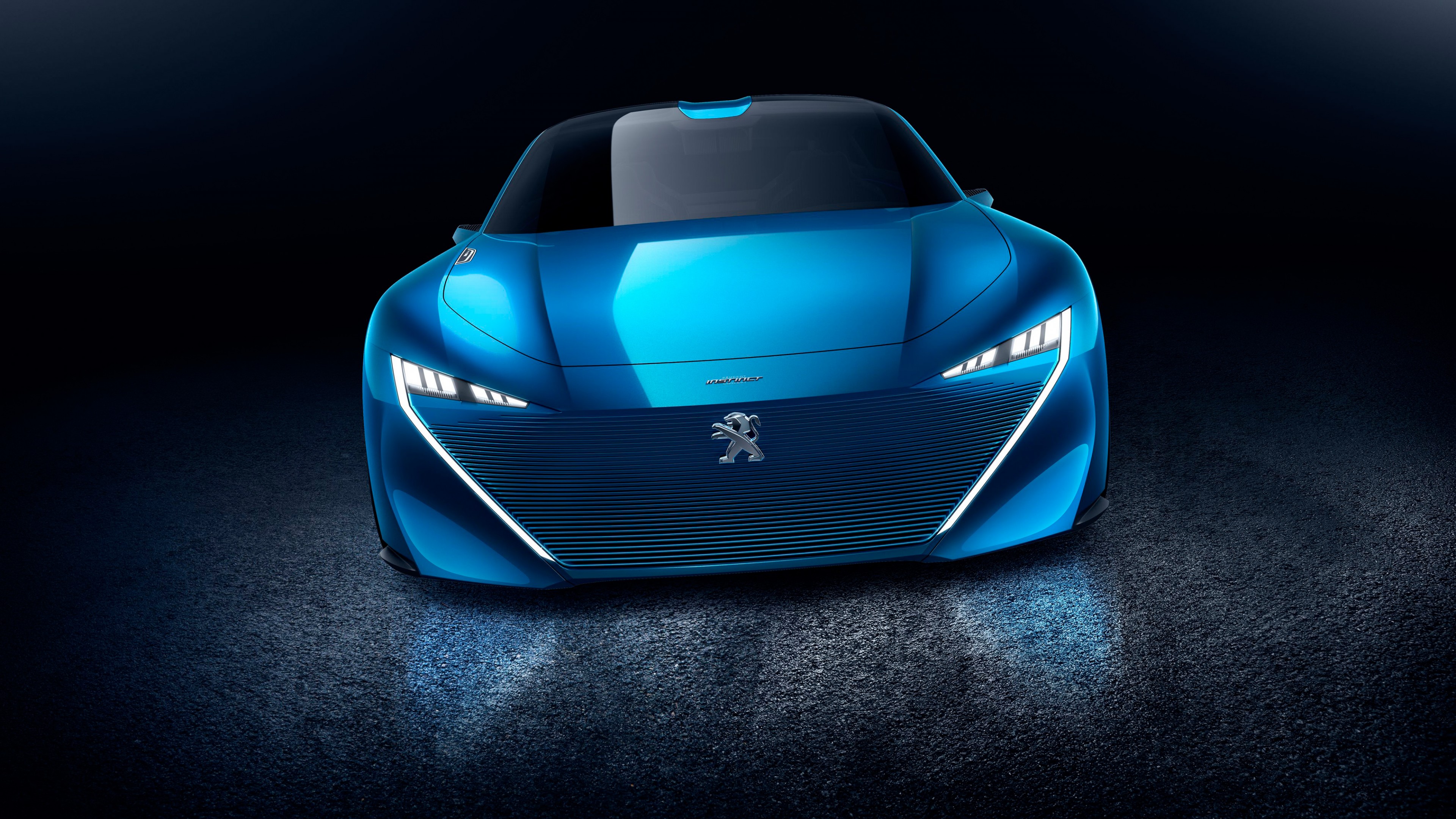 Peugeot Instinct, self driving car, Geneva Auto Show 2017, HD Wallpaper