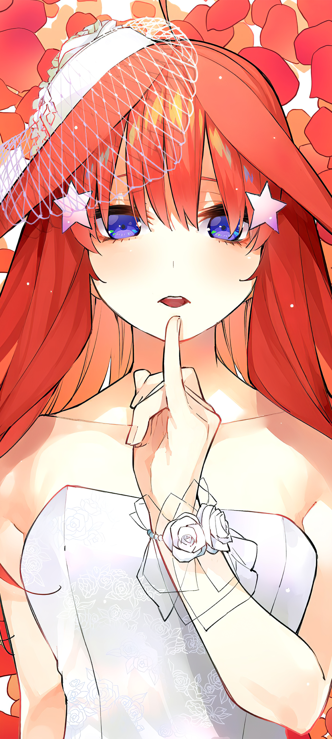 Anime The Quintessential Quintuplets, Gotoubun No Hanayome, Itsuki Nakano, 1080x2400, Phone HD Wallpaper