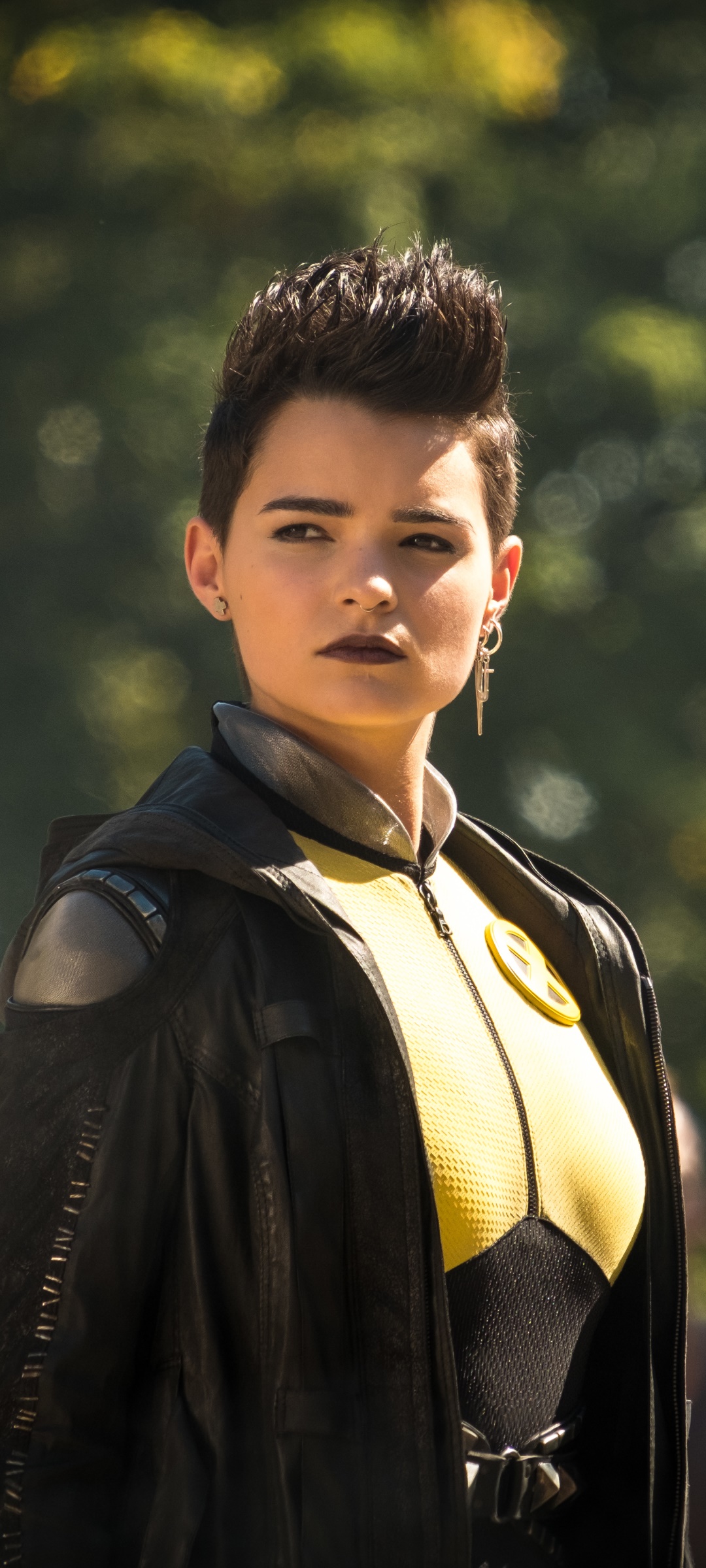 Movie Deadpool 2, Negasonic Teenage Warhead, Brianna Hildebrand, 1080x2400, Phone HD Wallpaper