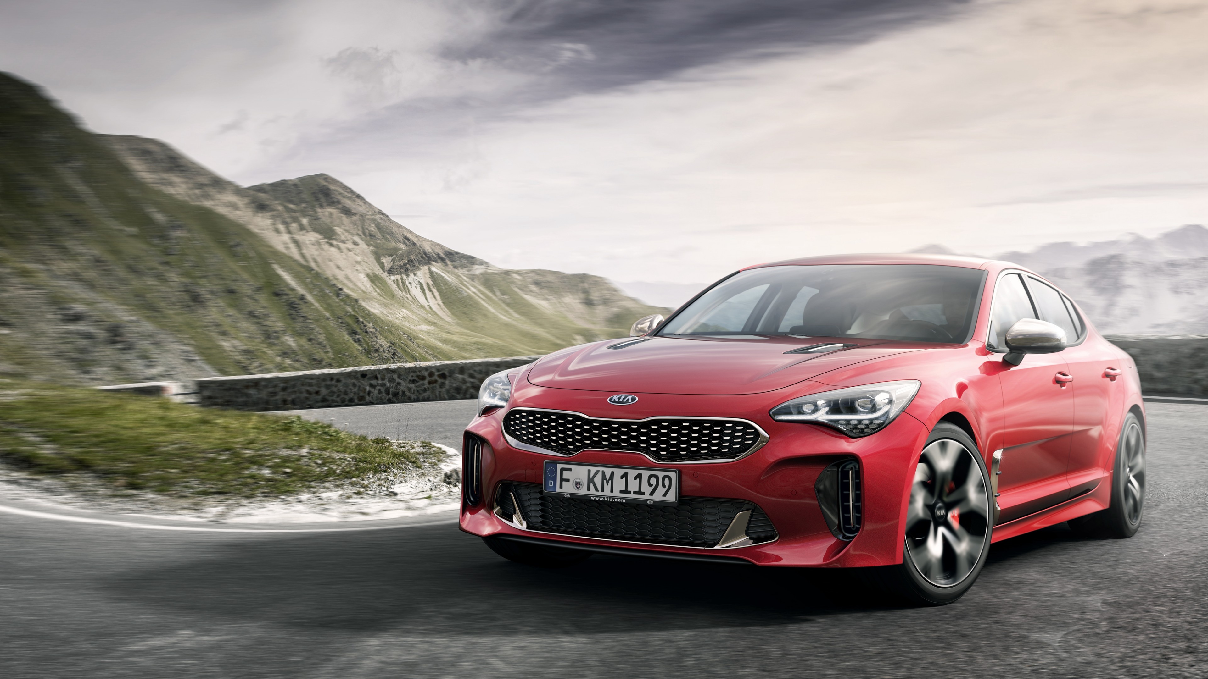Kia Stinger. GT, NAIAS 2017, front, HD Wallpaper