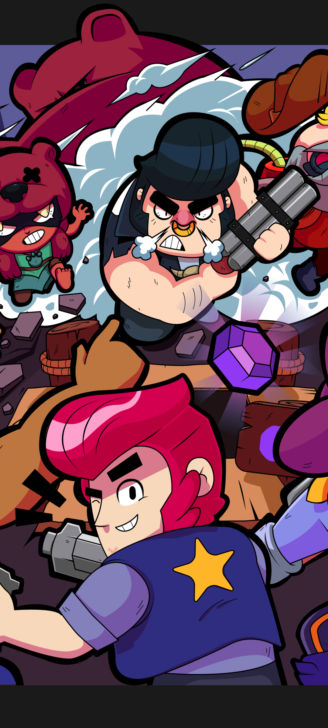Video Game Brawl Stars, 1080x2400, Phone HD Wallpaper