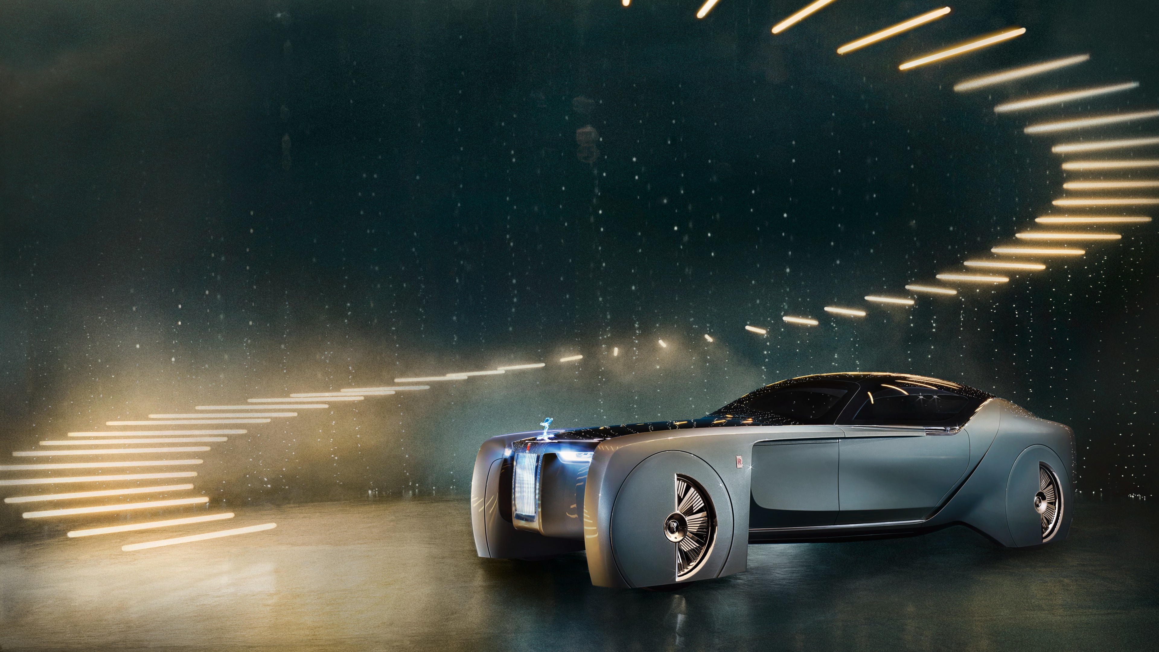 Rolls-Royce Next 100, Vision Next 100, concept, HD Wallpaper