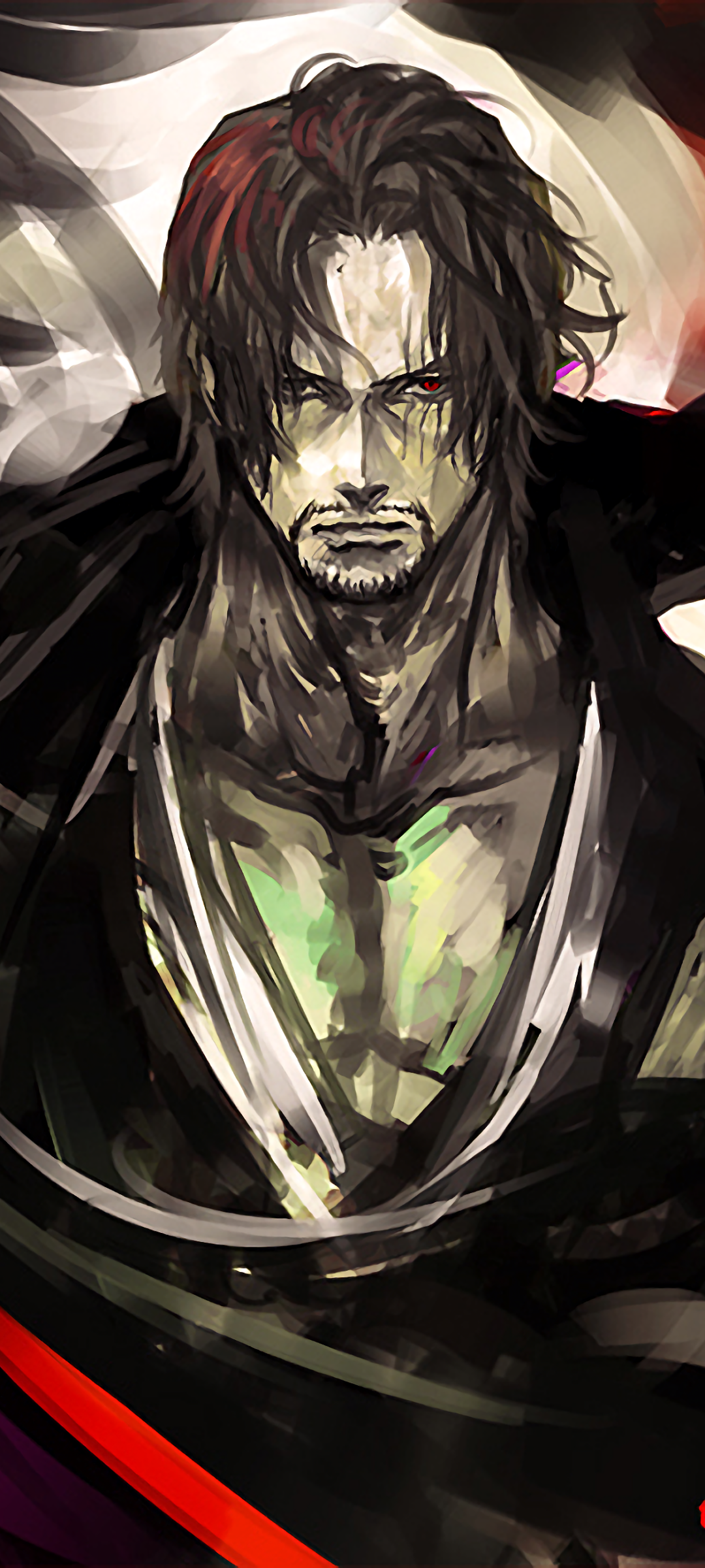 Anime One Piece, Shanks (One Piece), 1080x2400, Phone HD Wallpaper