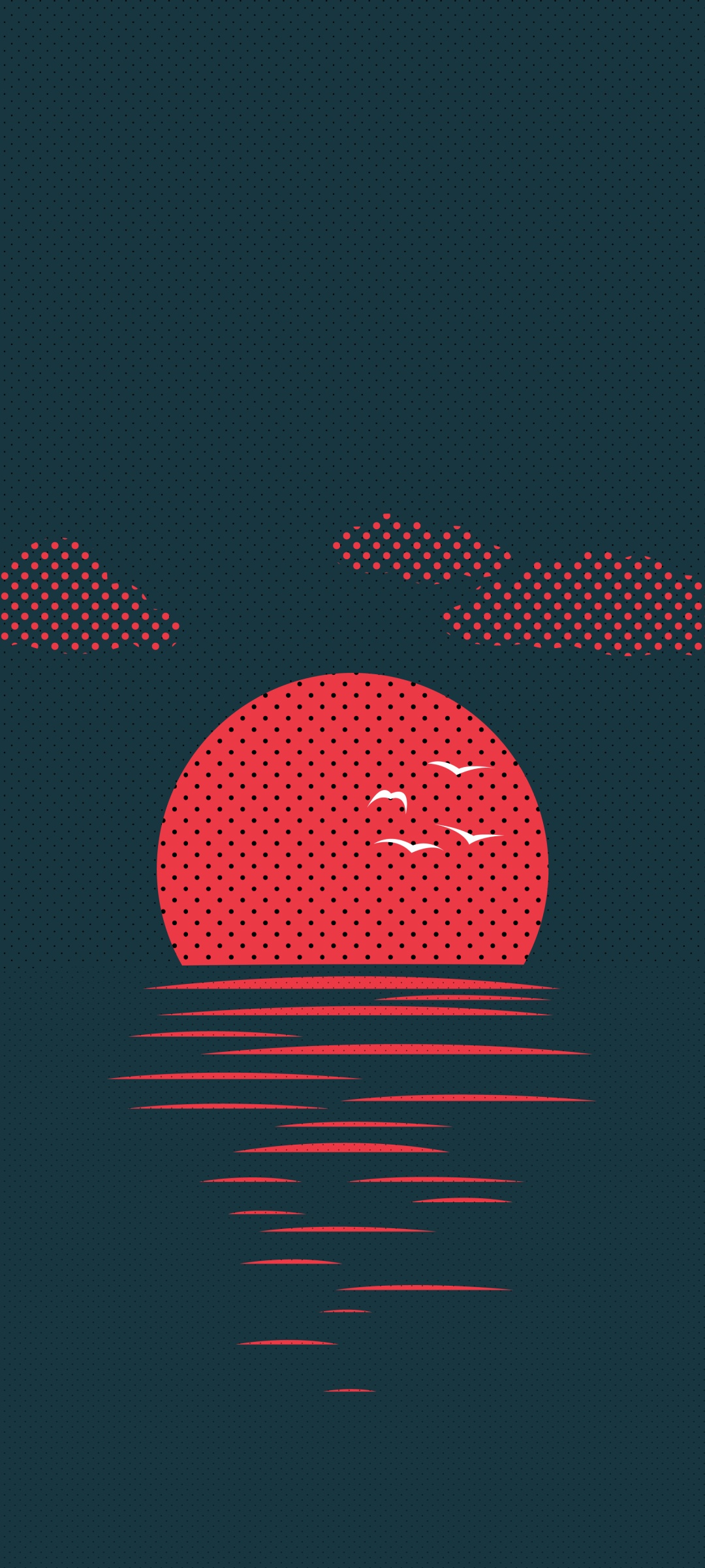 Artistic Sunset, 1080x2400, Phone HD Wallpaper