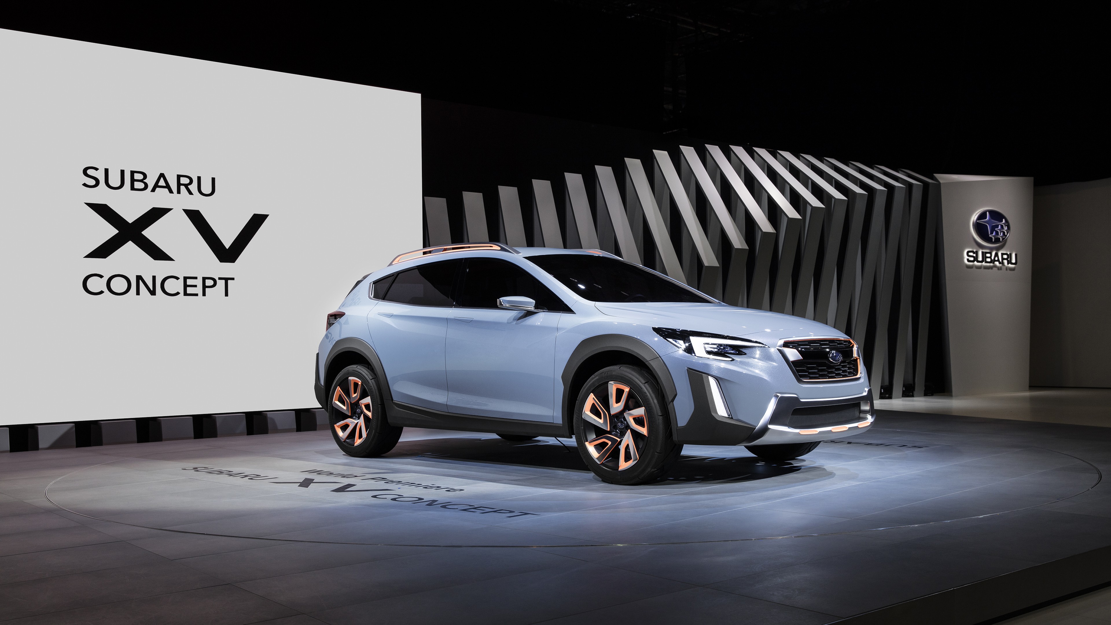 Subaru XV 2017, Geneva Motor Show, concept, HD Wallpaper