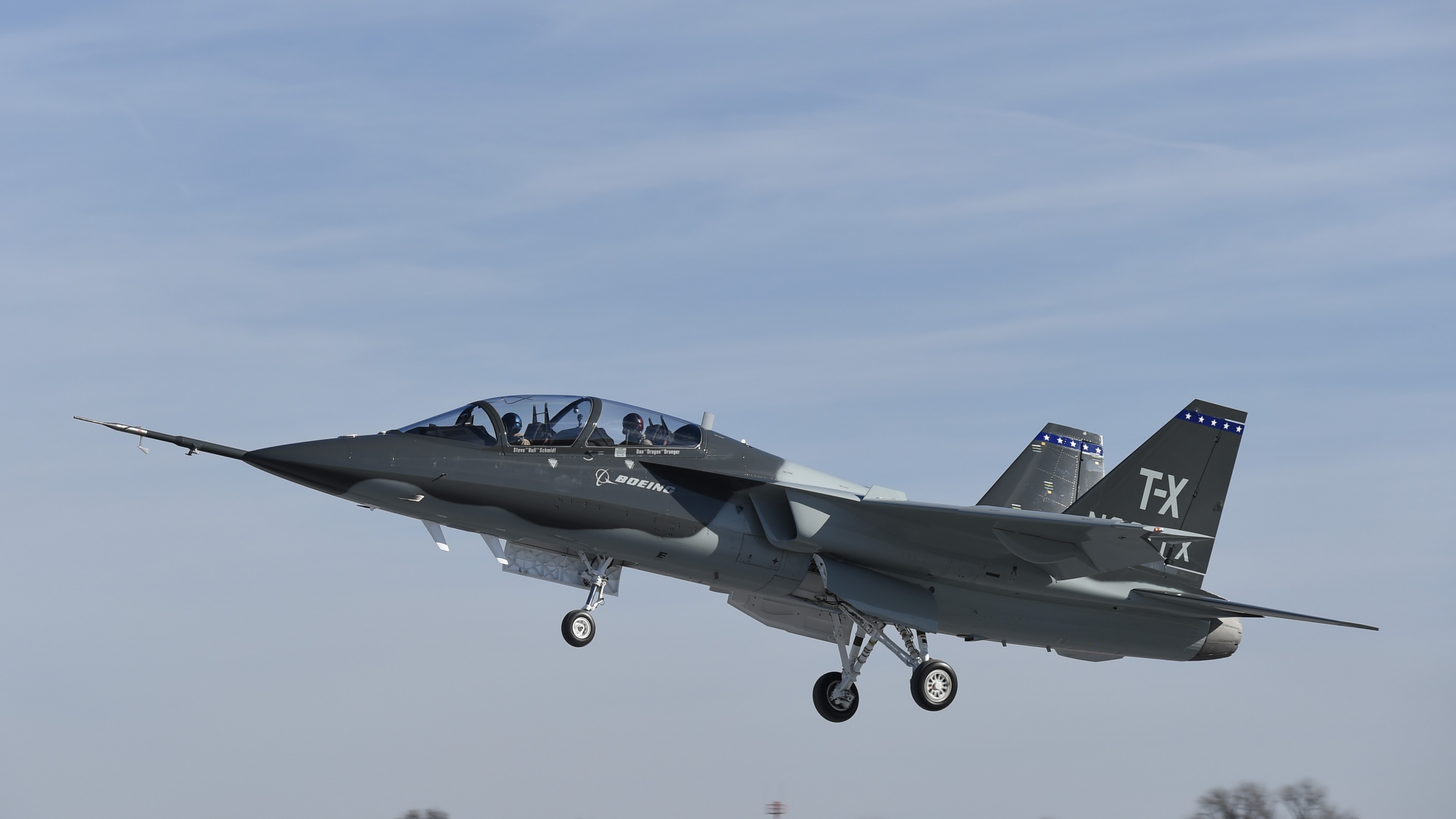 Boeing T-X, fighter aircraft, U.S. Air Force, HD Wallpaper