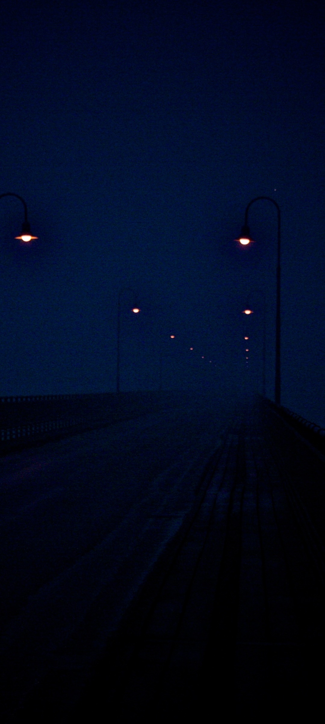 Photography Light, Night, Moon, Road, Bridge, 1080x2400, Phone HD Wallpaper