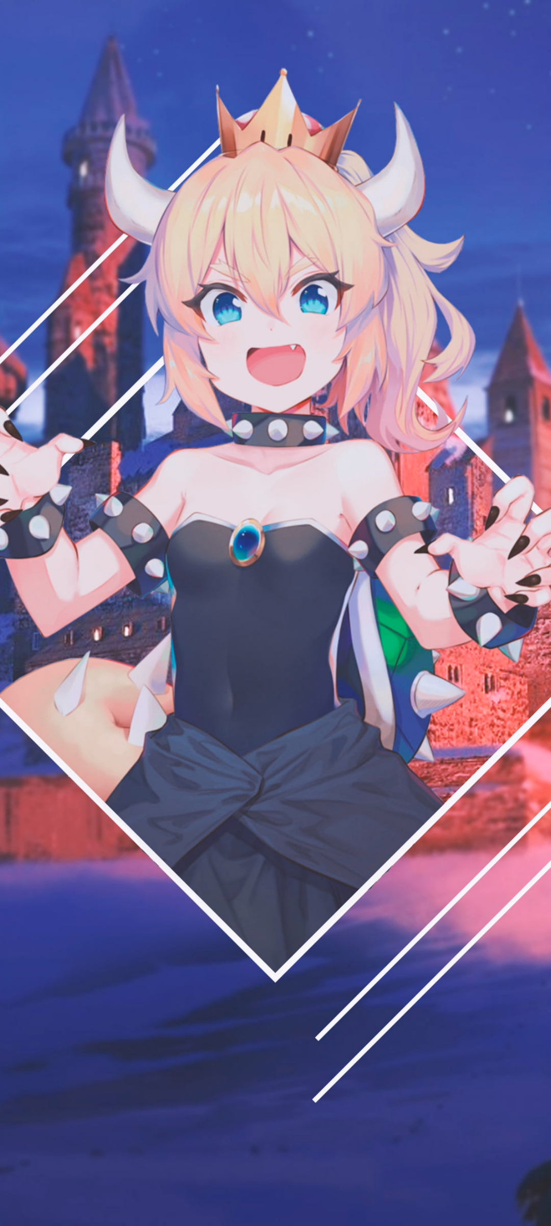 Video Game Bowsette, Nintendo, 1080x2400, Phone HD Wallpaper