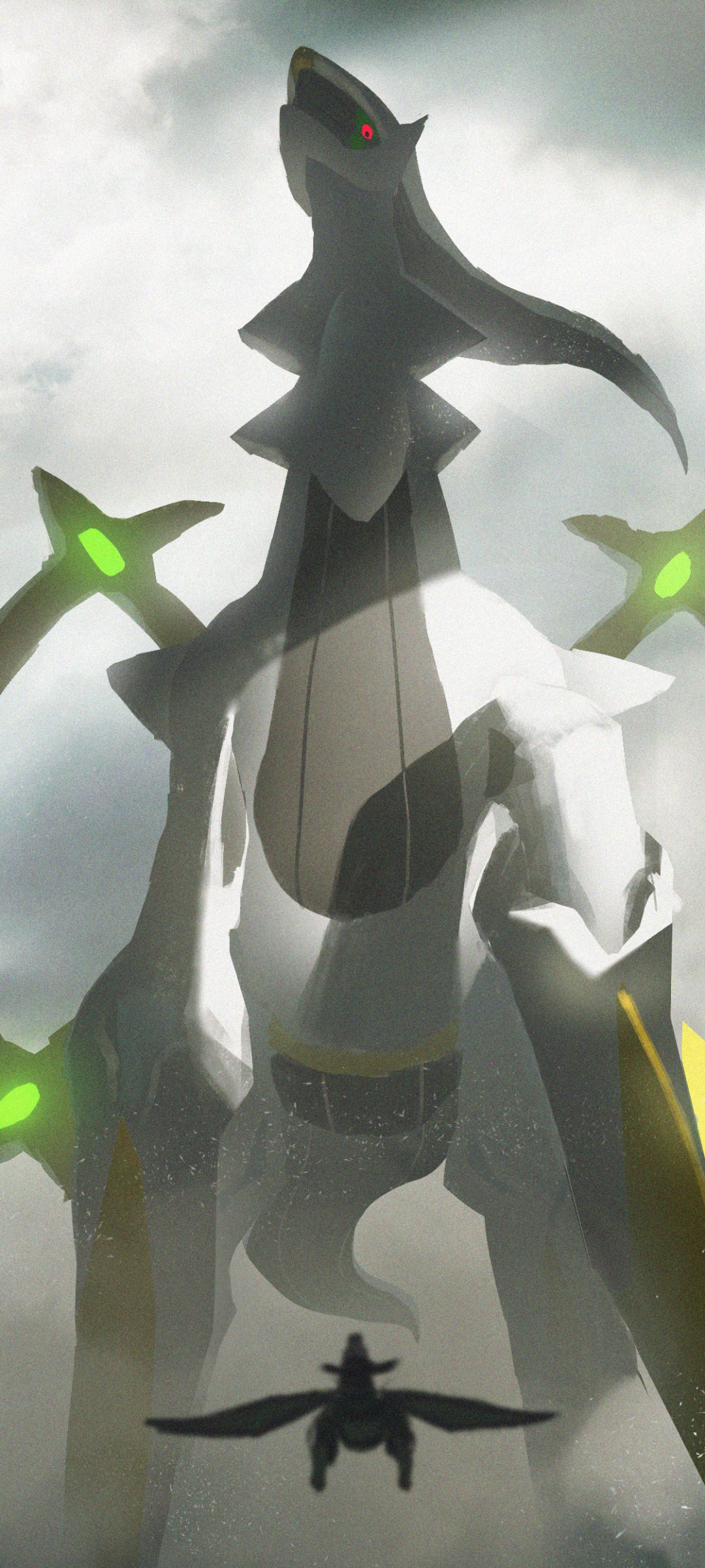 Anime Pokémon, Arceus (Pokémon), Flygon (Pokémon), 1080x2400, Phone HD Wallpaper