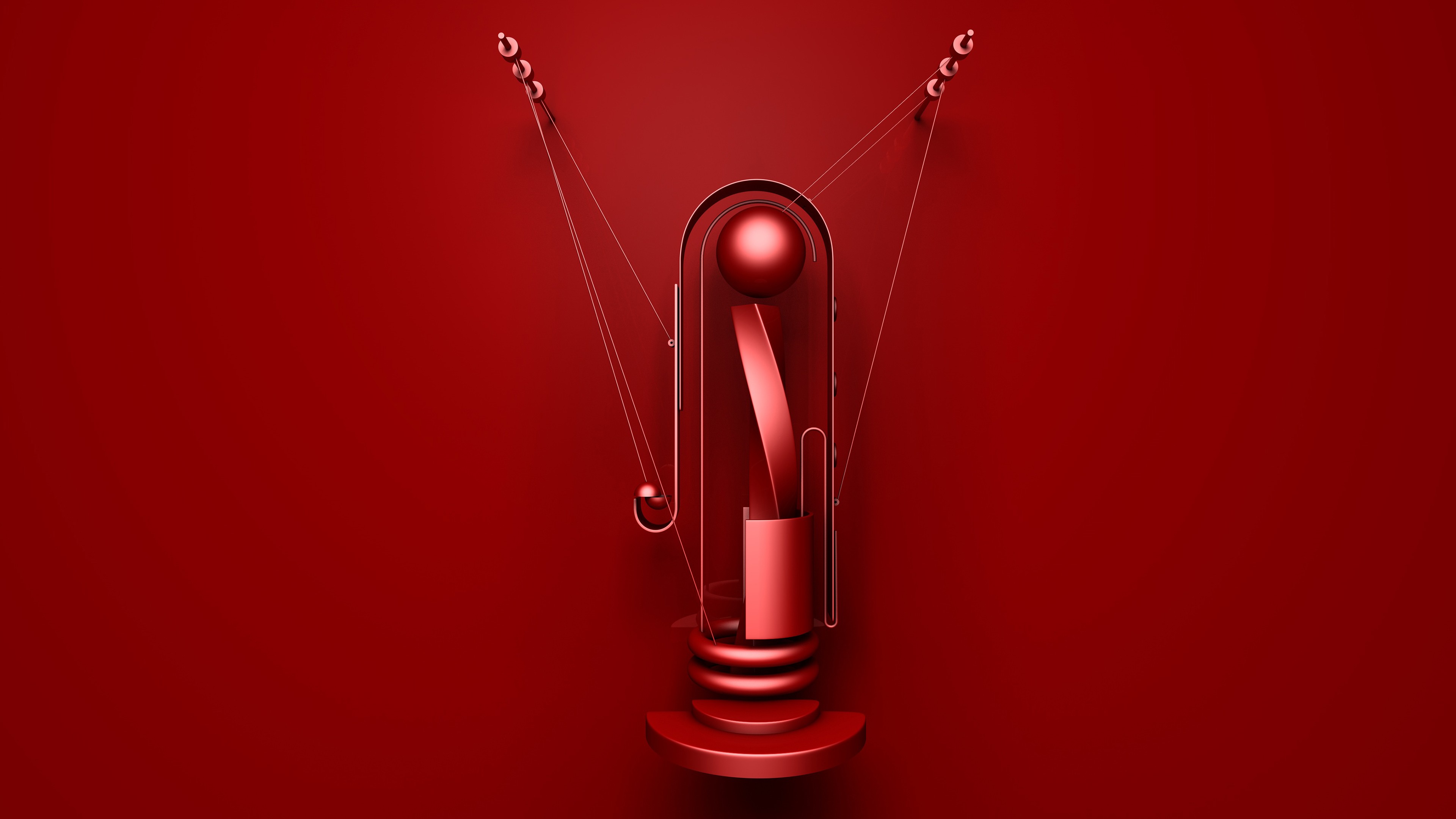 letter, 4k, typography, font, Shape Typeface, 3D, HD Wallpaper