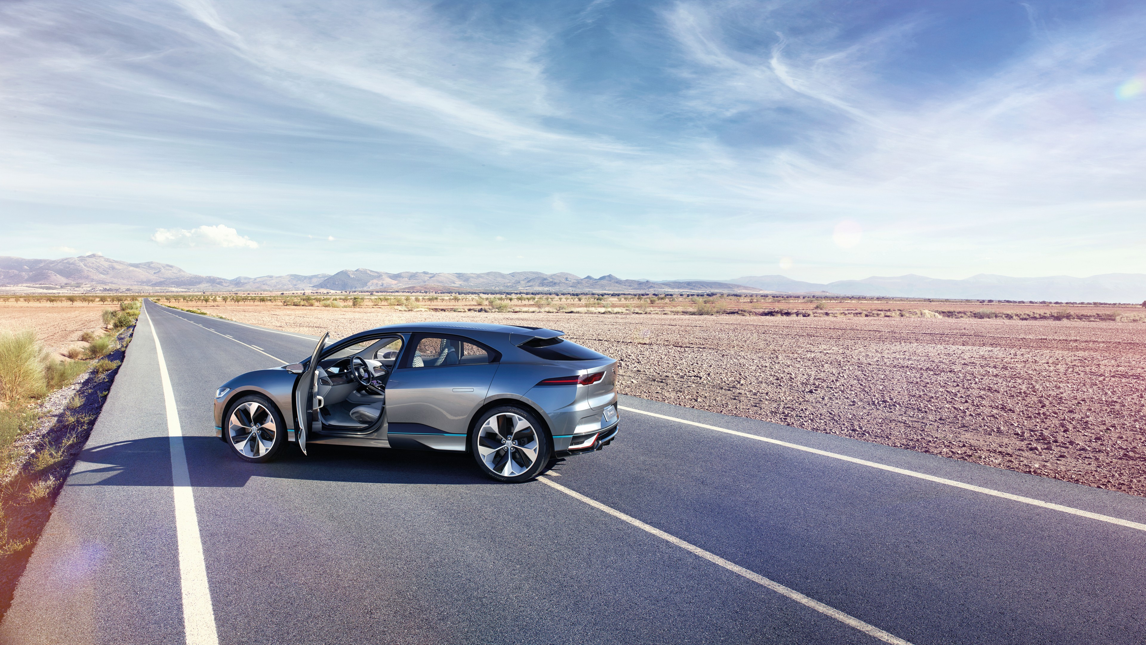 Jaguar I-pace, electric cars, suv, LA Auto Show 2016, HD Wallpaper