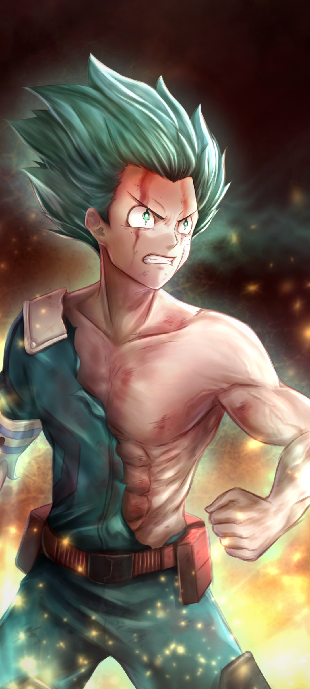 Anime My Hero Academia, Izuku Midoriya, 1080x2400, Phone HD Wallpaper