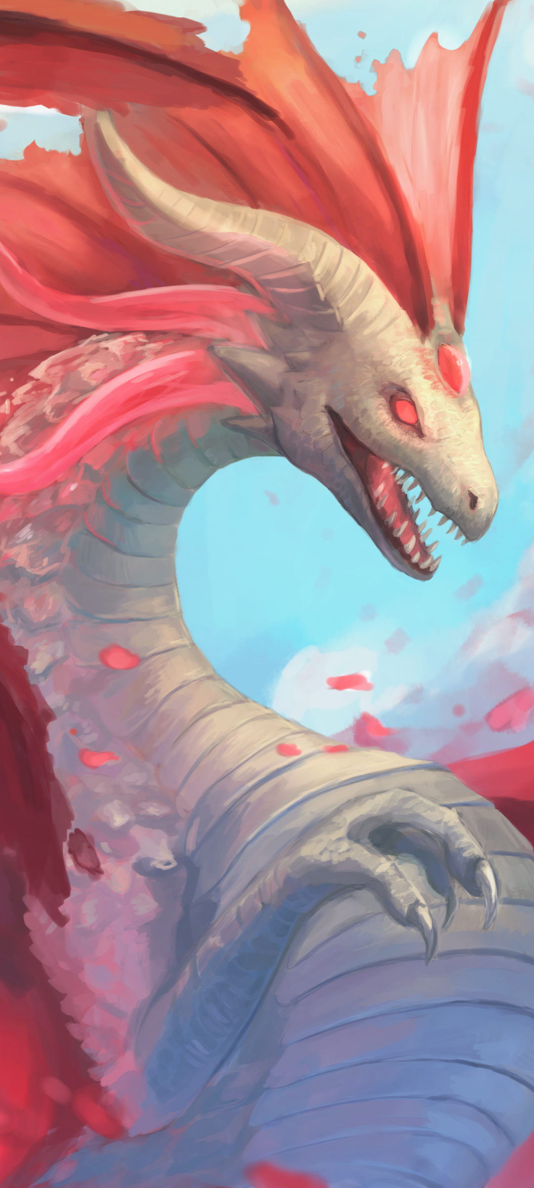Fantasy Dragon, 1080x2400, Phone HD Wallpaper