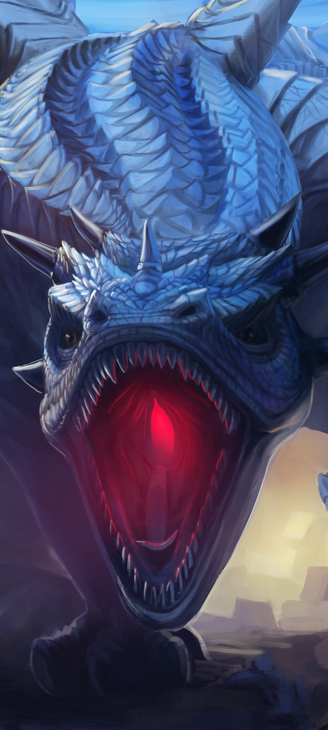 Fantasy Dragon, 1080x2400, Phone HD Wallpaper