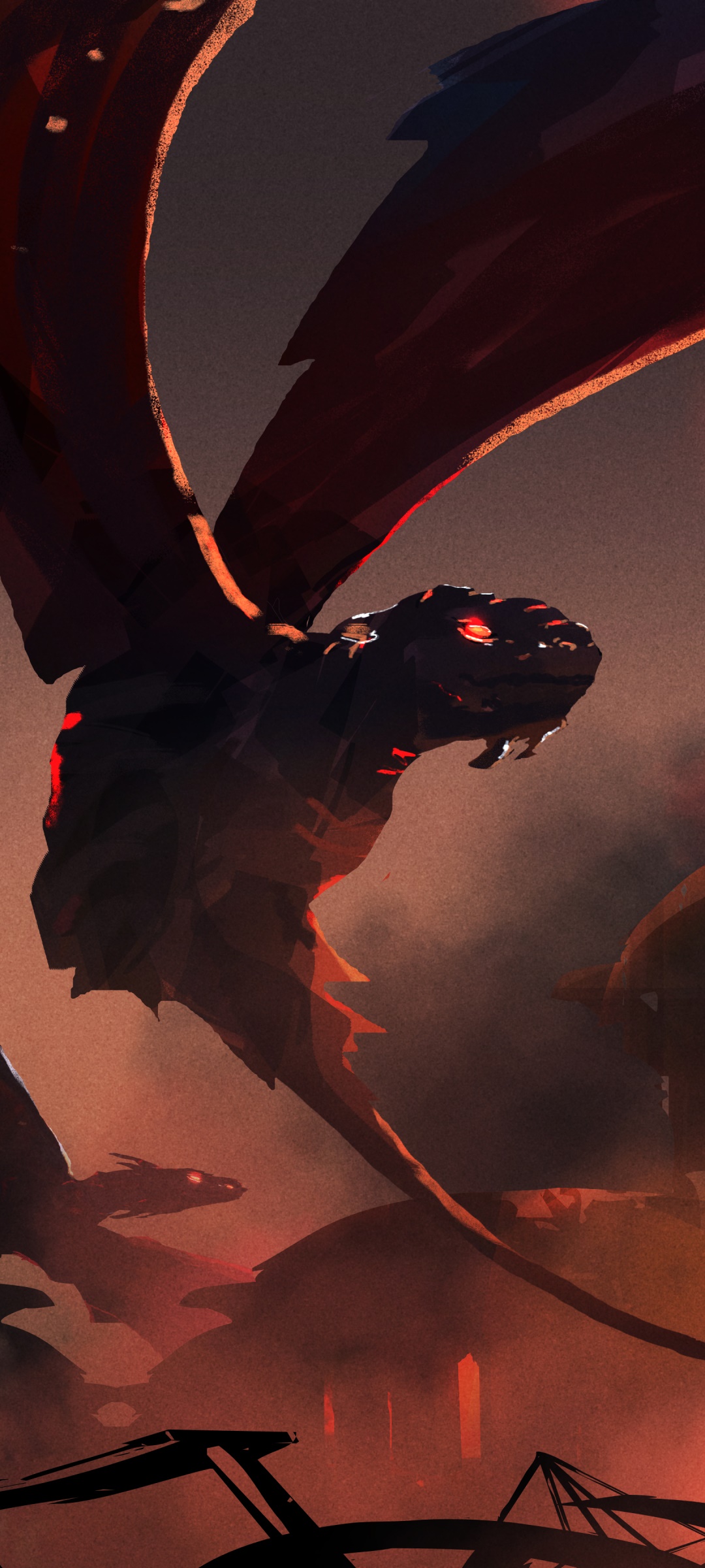 Fantasy Dragon, 1080x2400, Phone HD Wallpaper