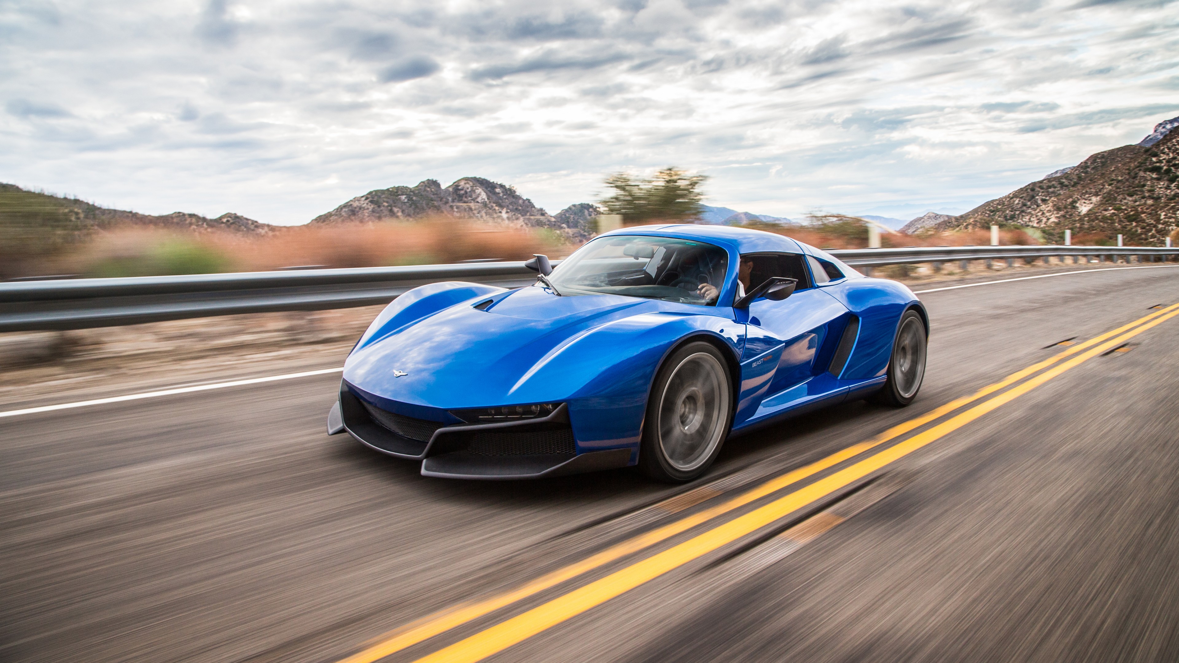 Rezvani Beast Alpha, supercar, LA Auto Show 2016, HD Wallpaper