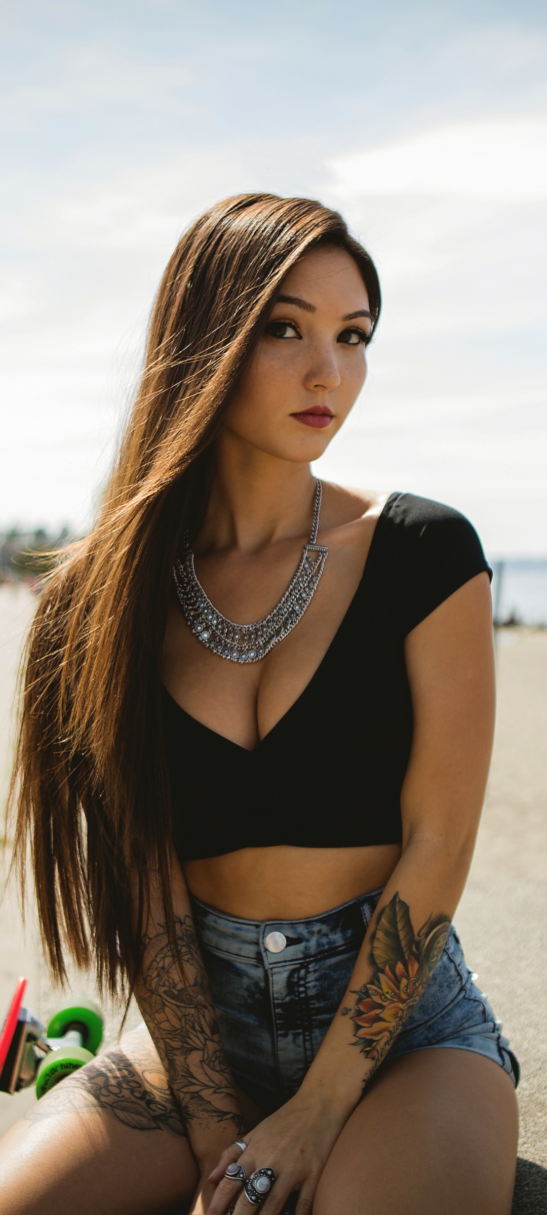 Women Model, 1080x2400, Phone HD Wallpaper
