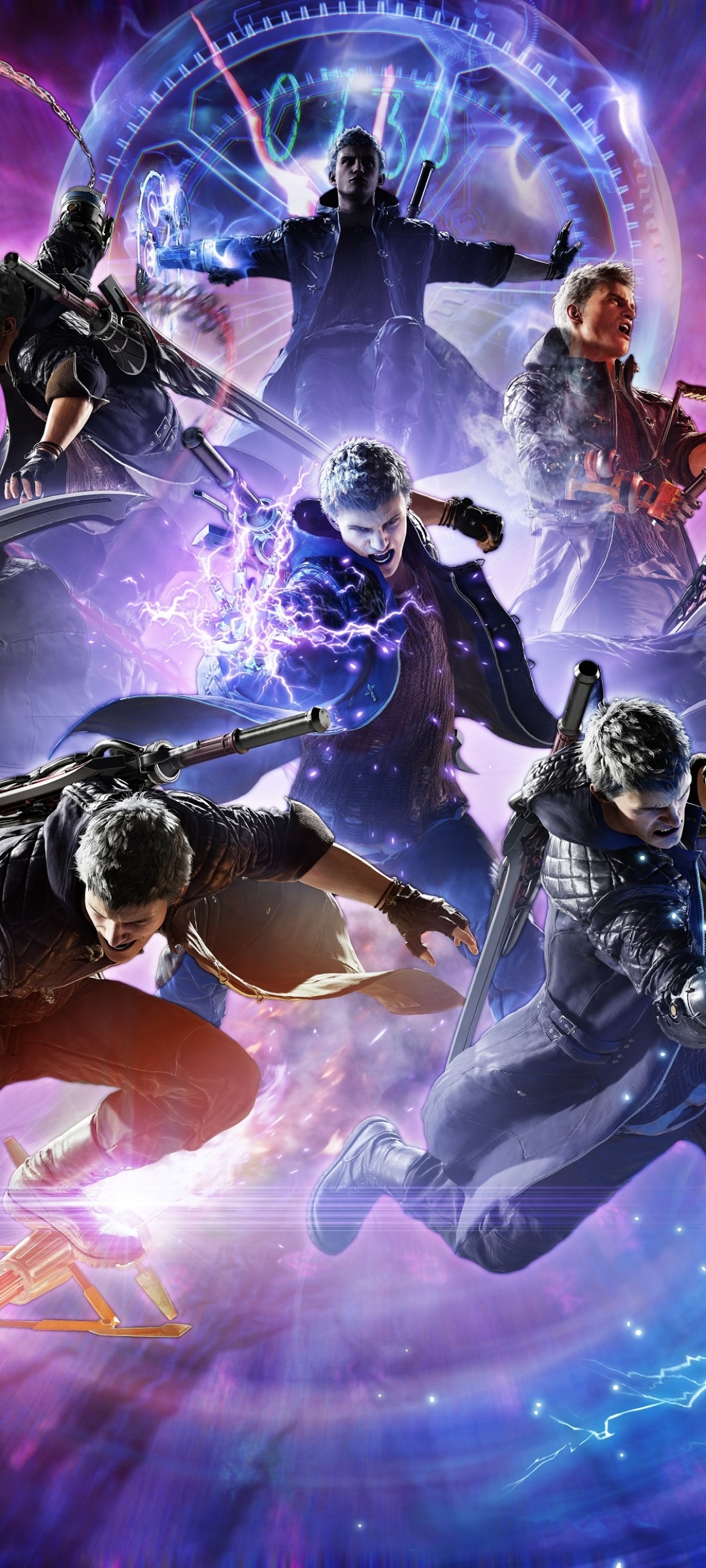 Video Game Devil May Cry 5, Nero (Devil May Cry), 1080x2400, Phone HD Wallpaper