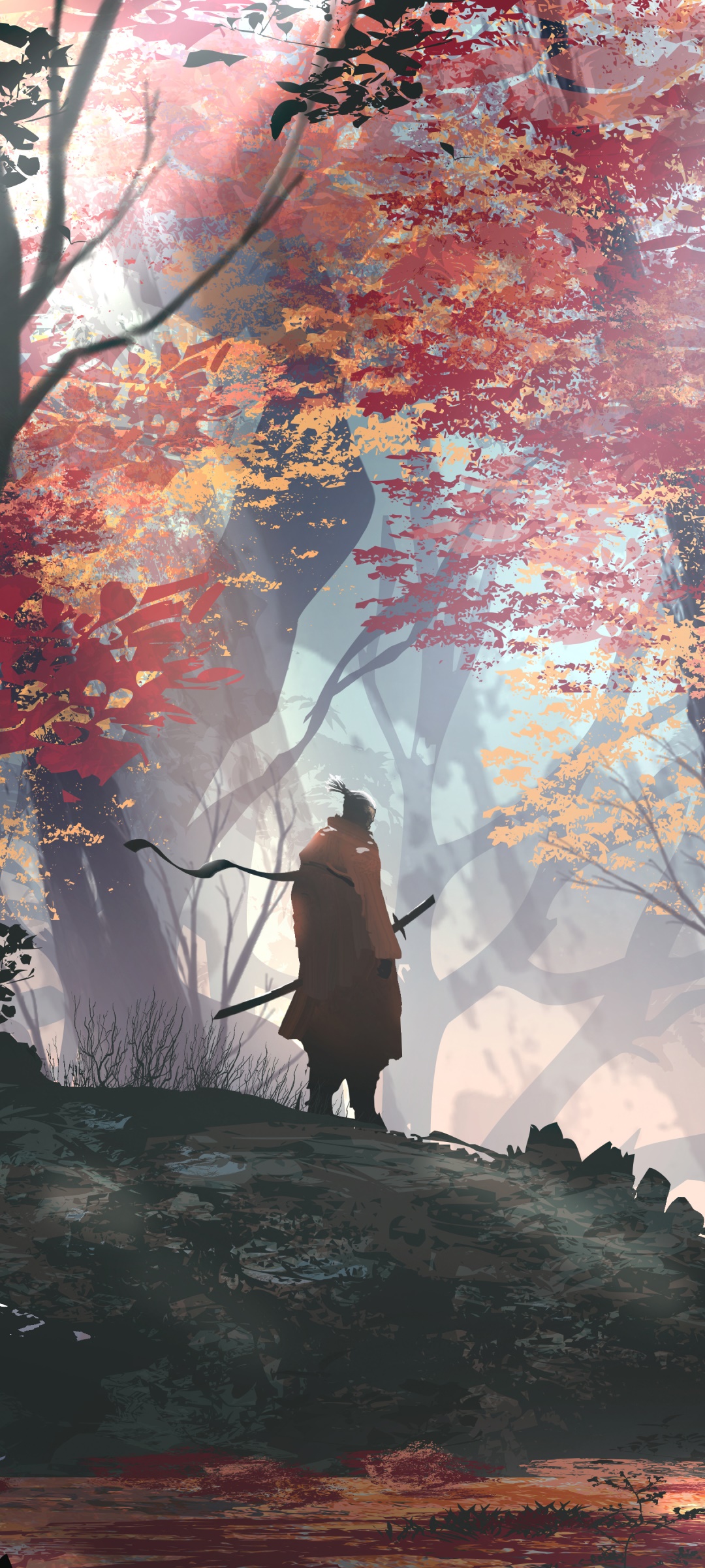 Video Game Sekiro: Shadows Die Twice, Samurai, 1080x2400, Phone HD Wallpaper
