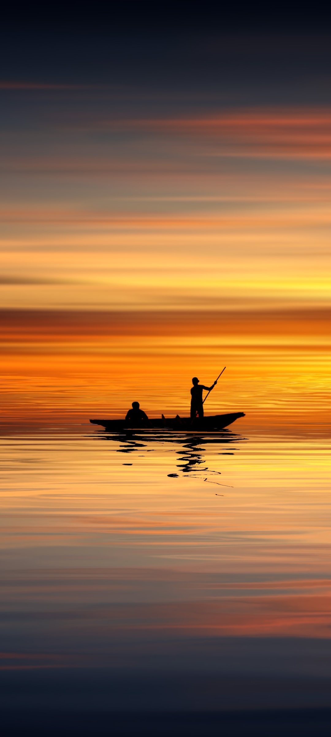 Artistic Sunset, 1080x2400, Phone HD Wallpaper