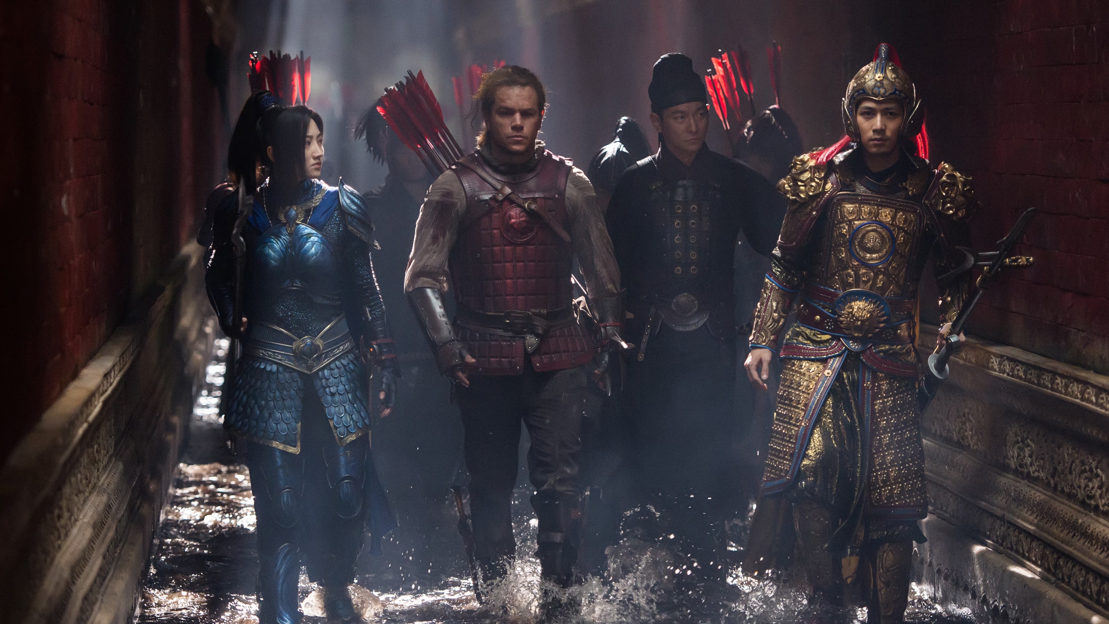 The Great Wall, Matt Damon, Jing Tian, best movies, HD Wallpaper