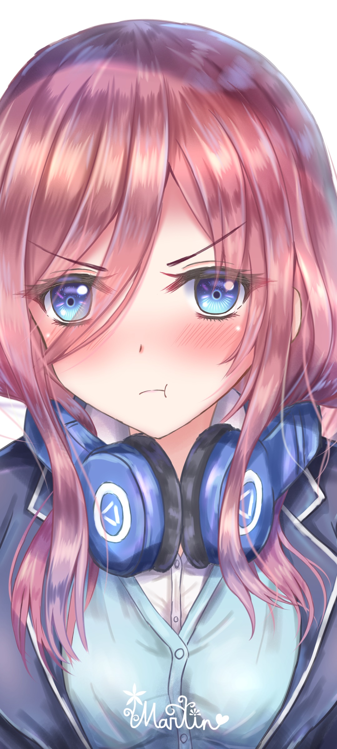 Anime The Quintessential Quintuplets, Miku Nakano, 1080x2400, Phone HD Wallpaper
