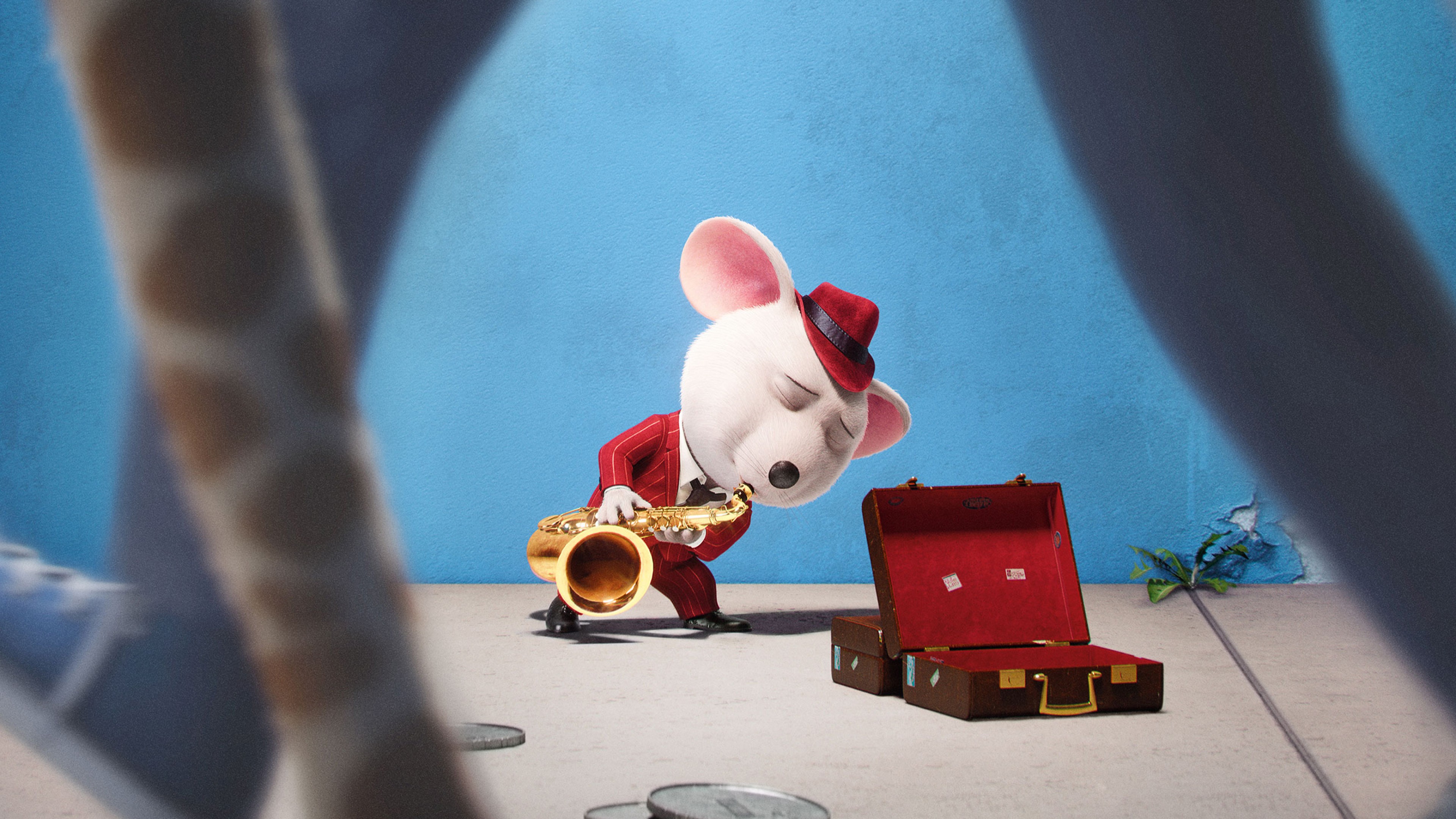 Sing, mouse, best animation movies of 2016, HD Wallpaper